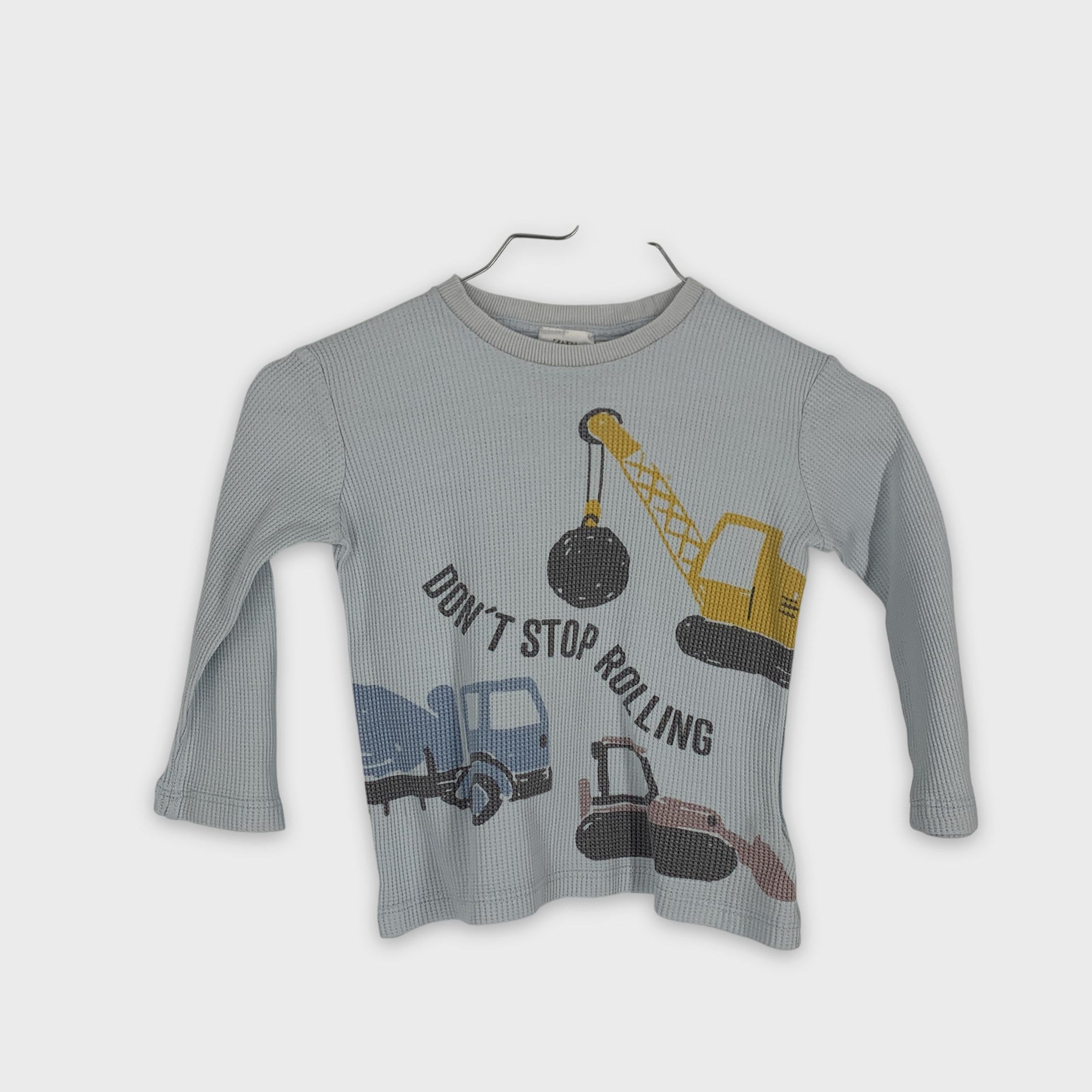 0-Zara - T-shirt manches longues - 92