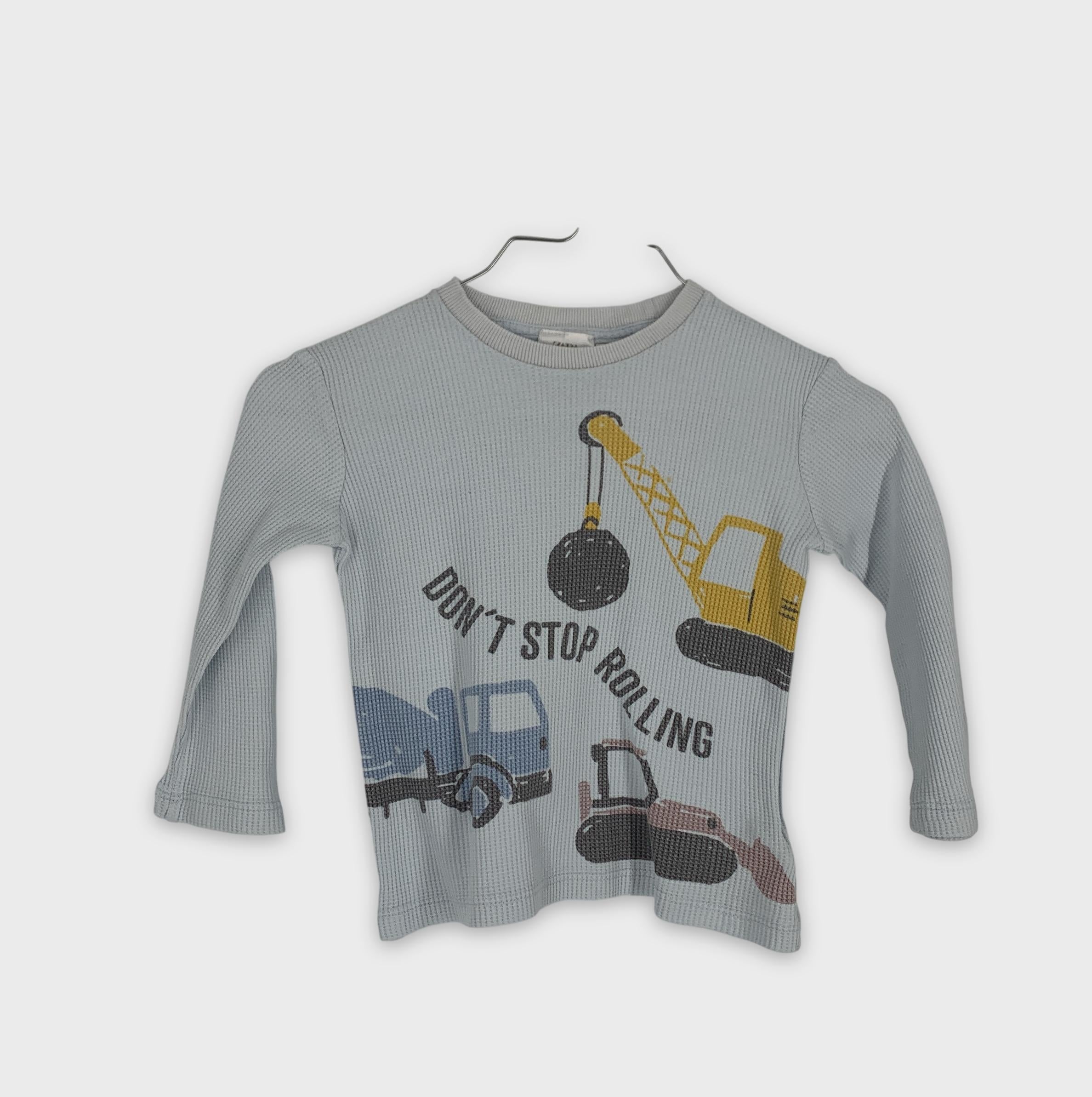 0-Zara - T-shirt manches longues - 92