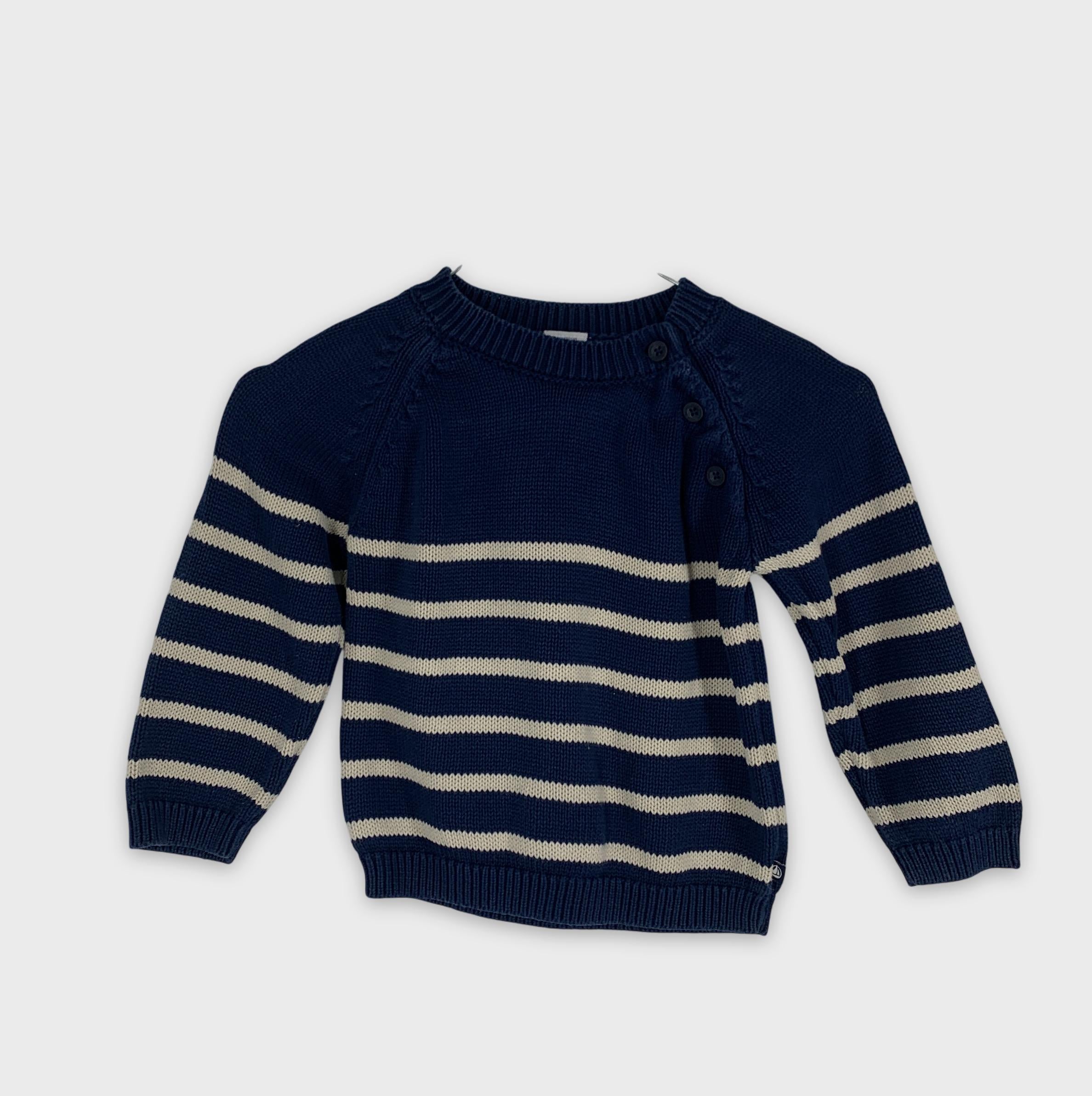 0-Petit Bateau - Pull - 24m/86cm