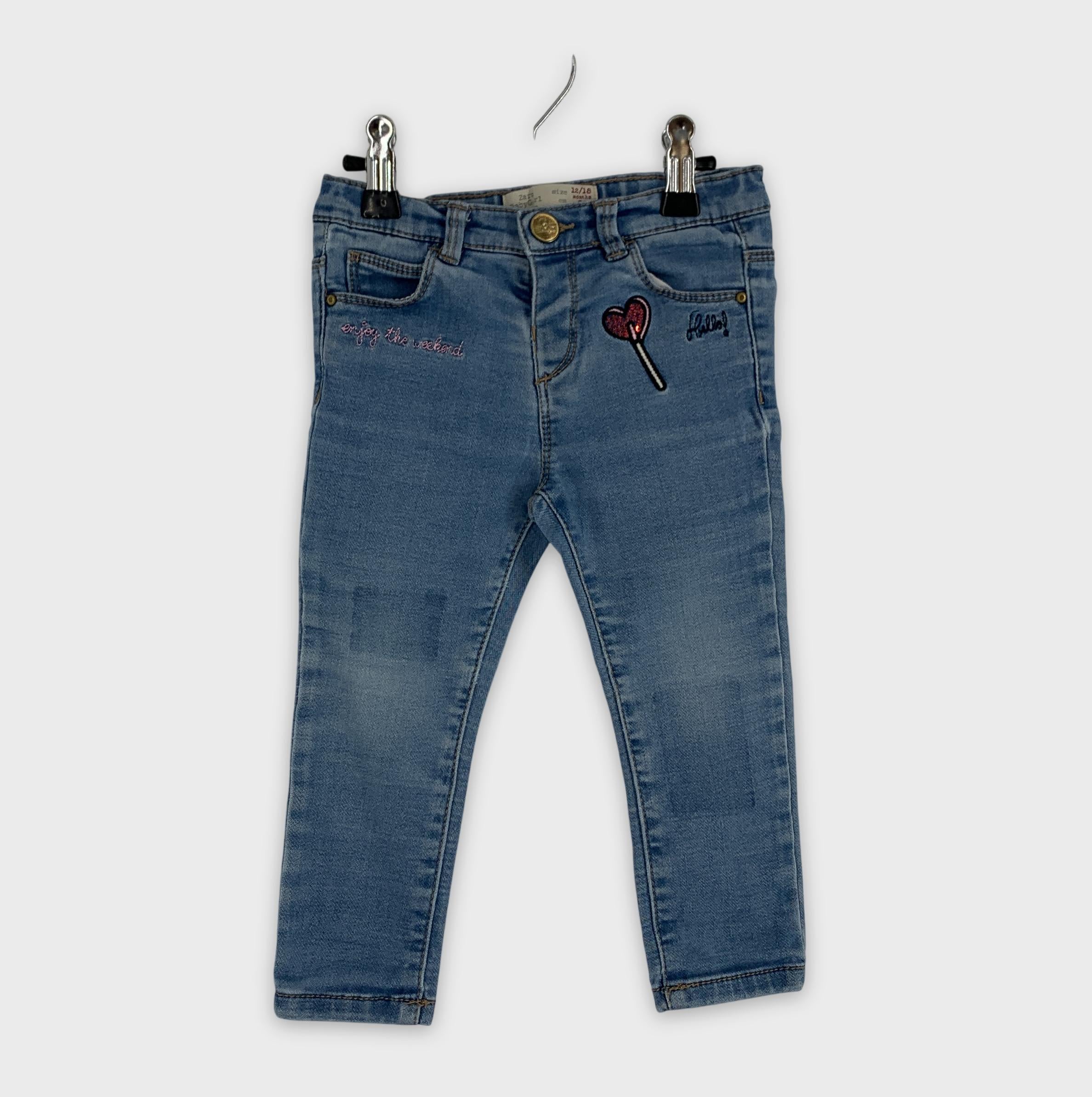 0-Zara BabyGirl - Jean - 12/18 mois