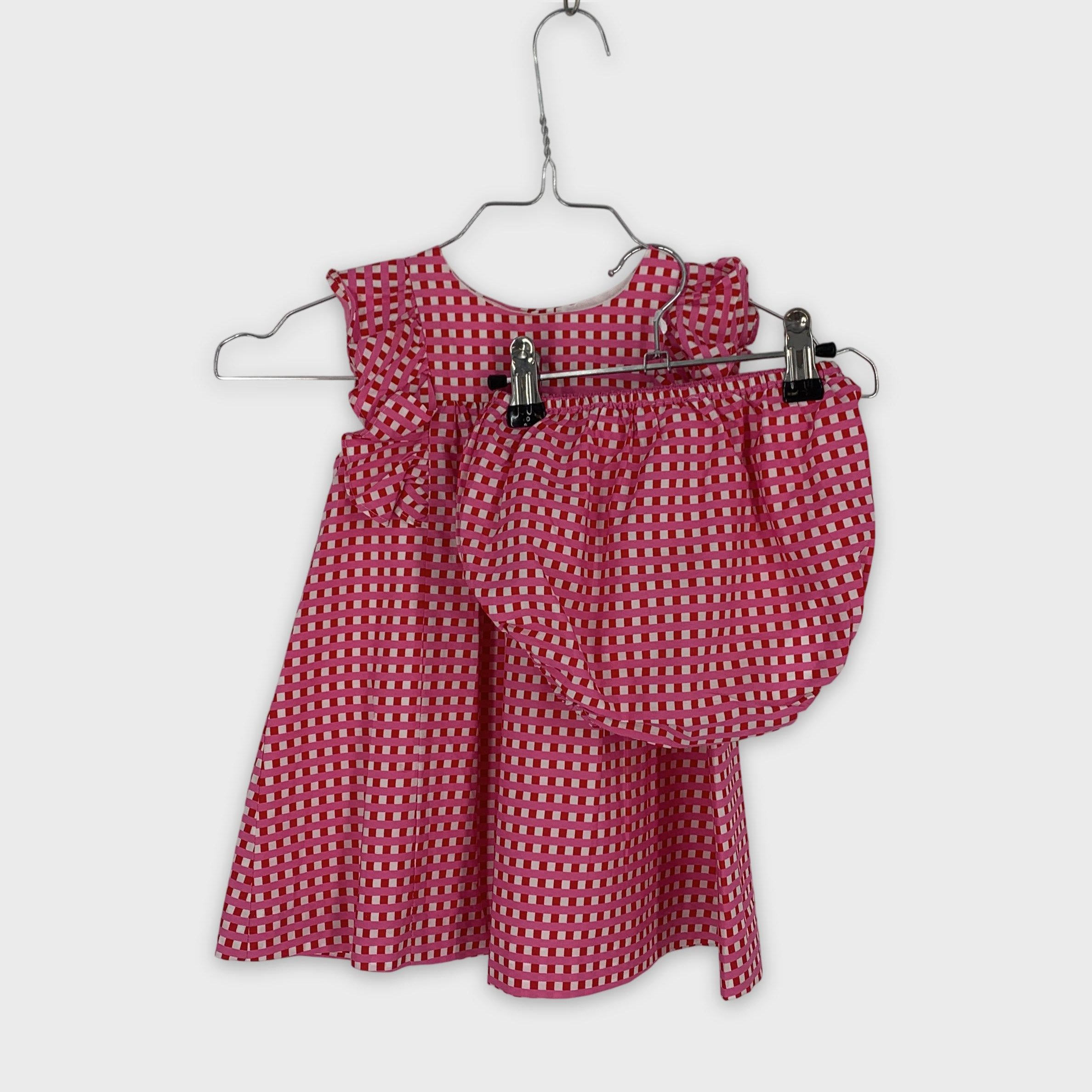 0-Jacadi - Robe et chapeau - 18M