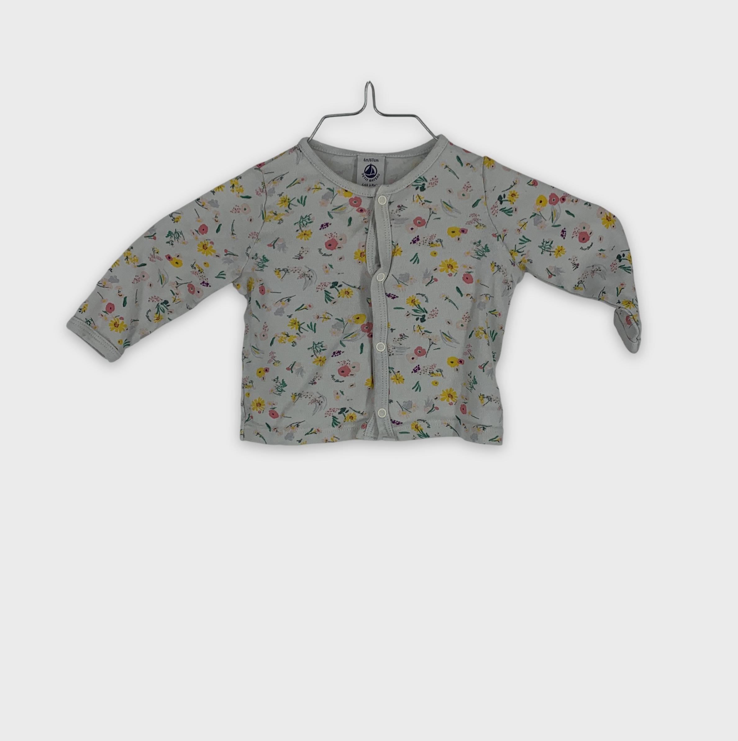 0-Petit Bateau - Cardigan - 6M/67cm