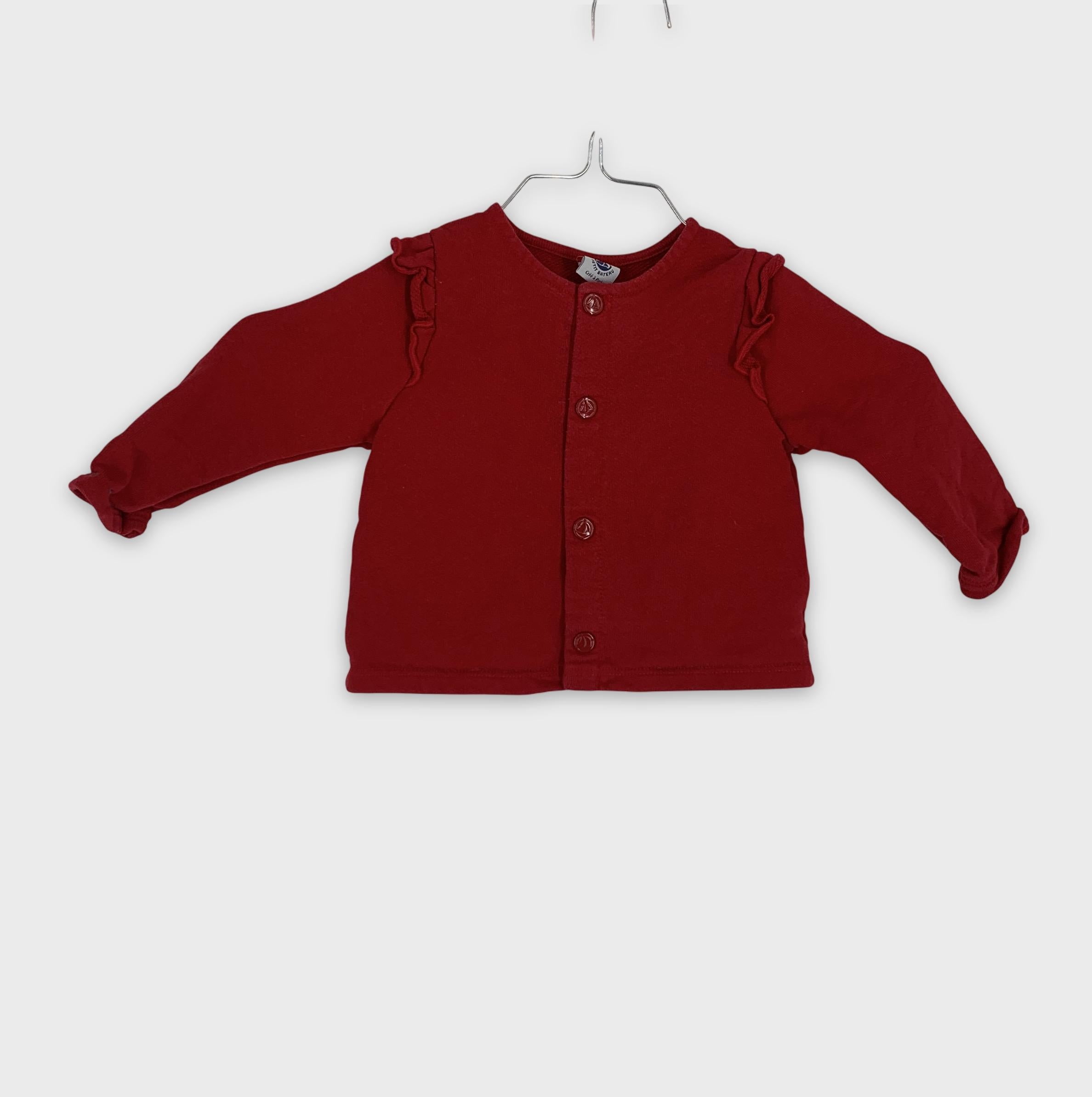 0-Petit Bateau - Gilet - 12m/74cm