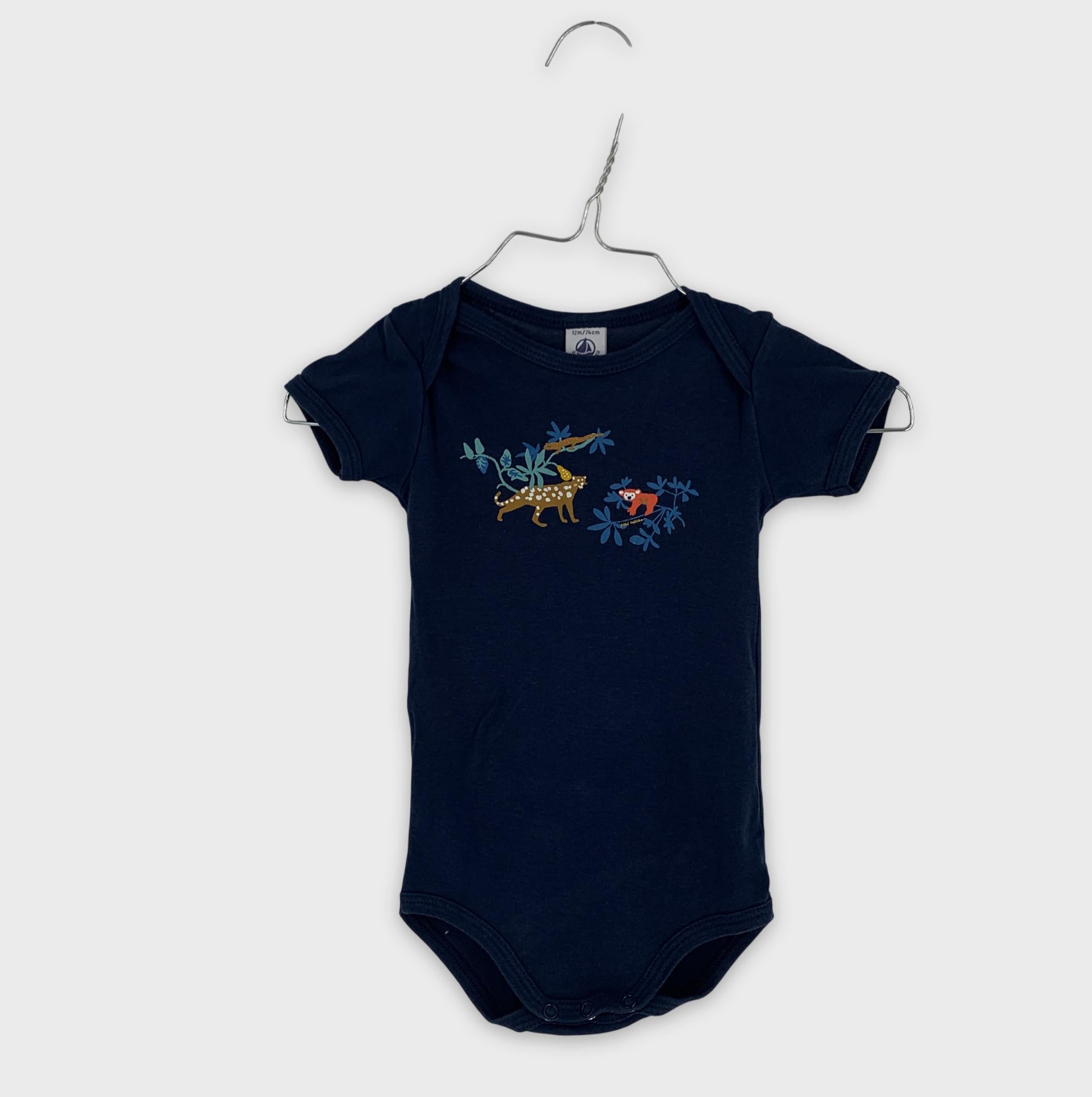0-Petit Bateau - Body - 12m/74cm