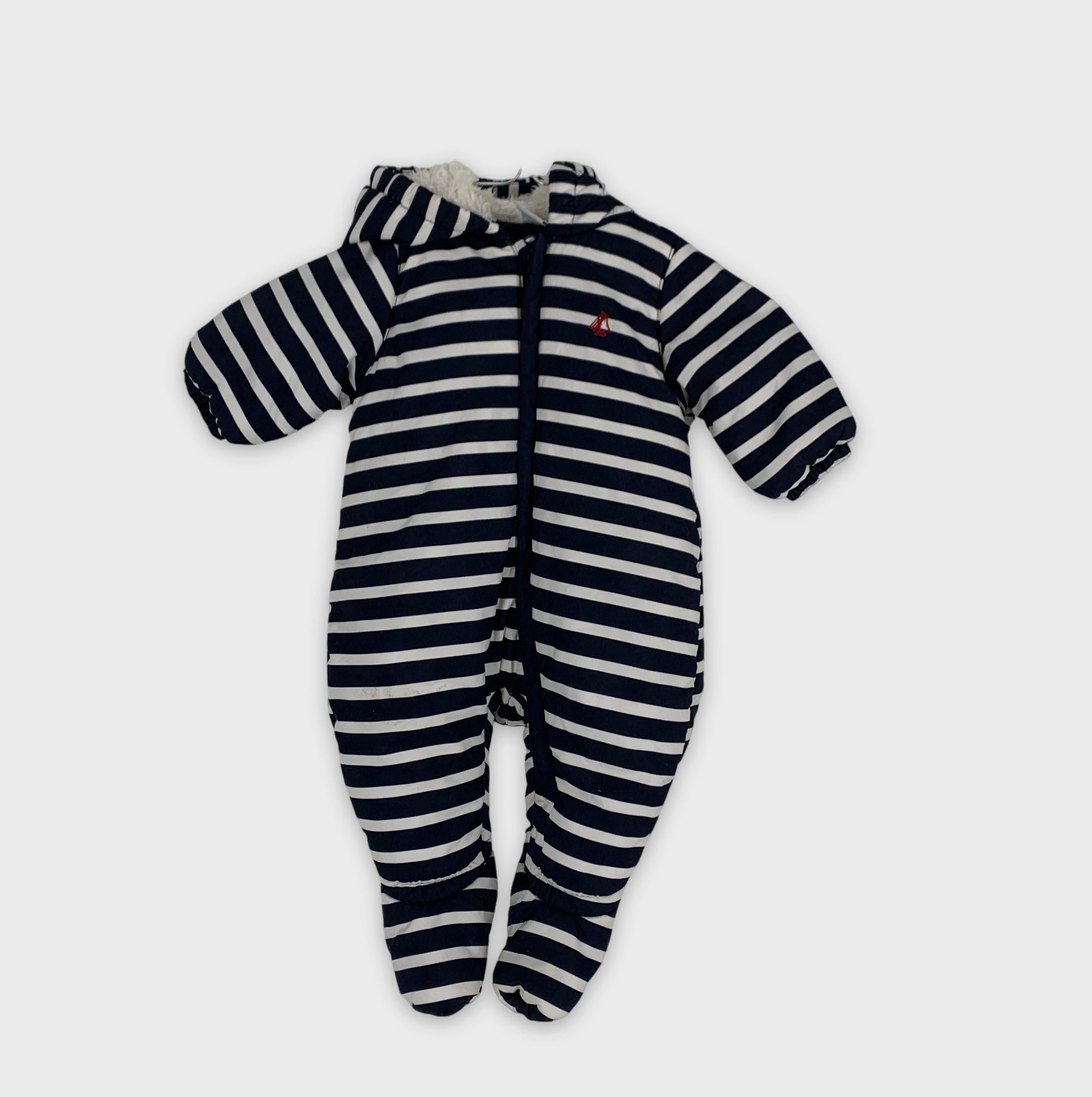 0-Petit Bateau - Combinaison - 3m/60cm