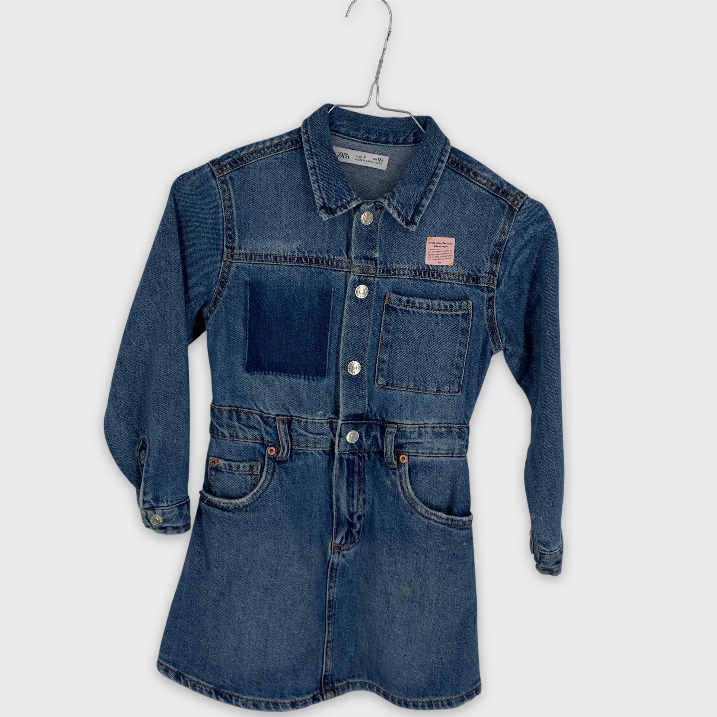 0-Zara - Veste en jean - 7 ans