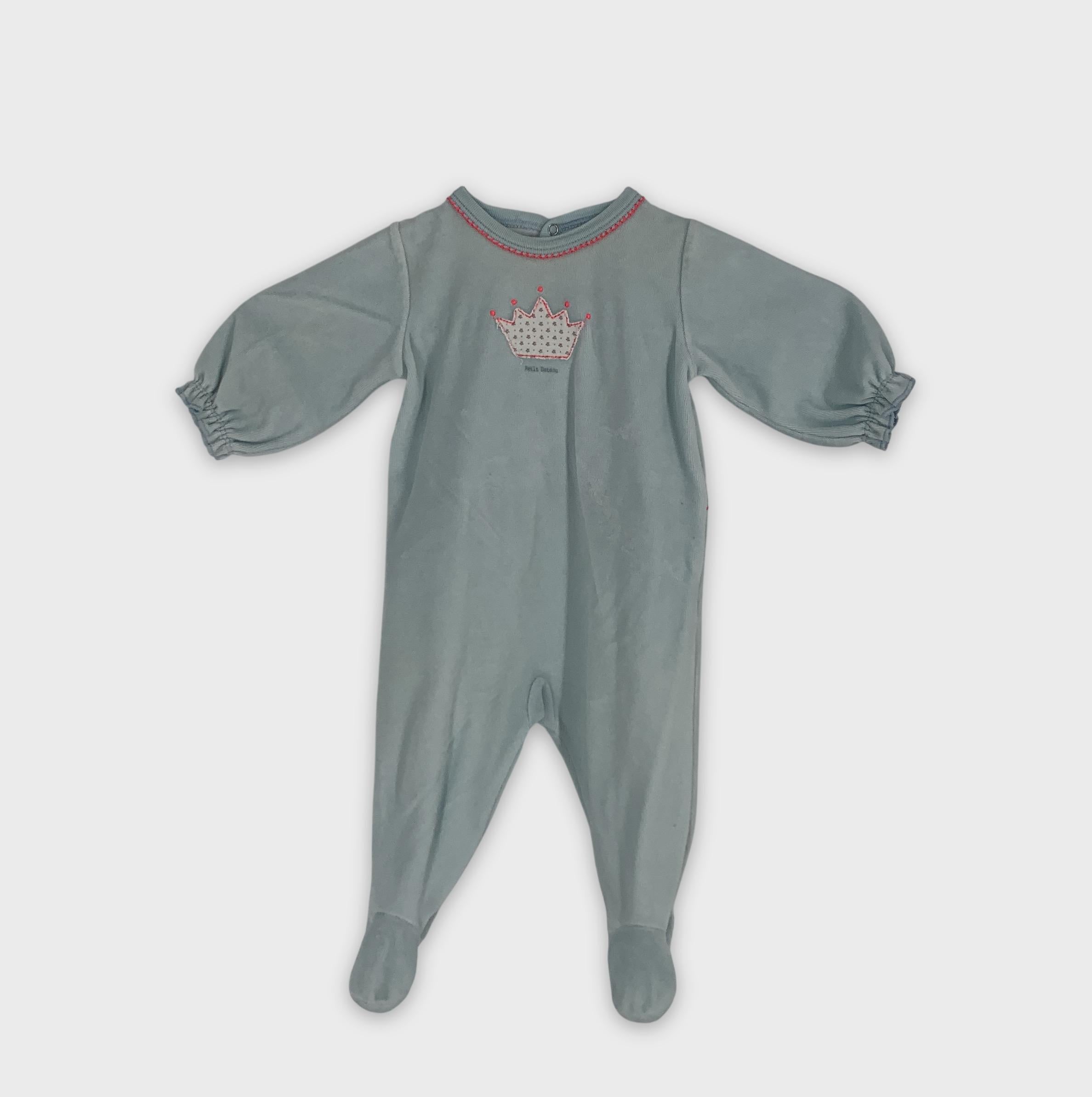0-Petit Bateau - Pyjama - 3m/60cm
