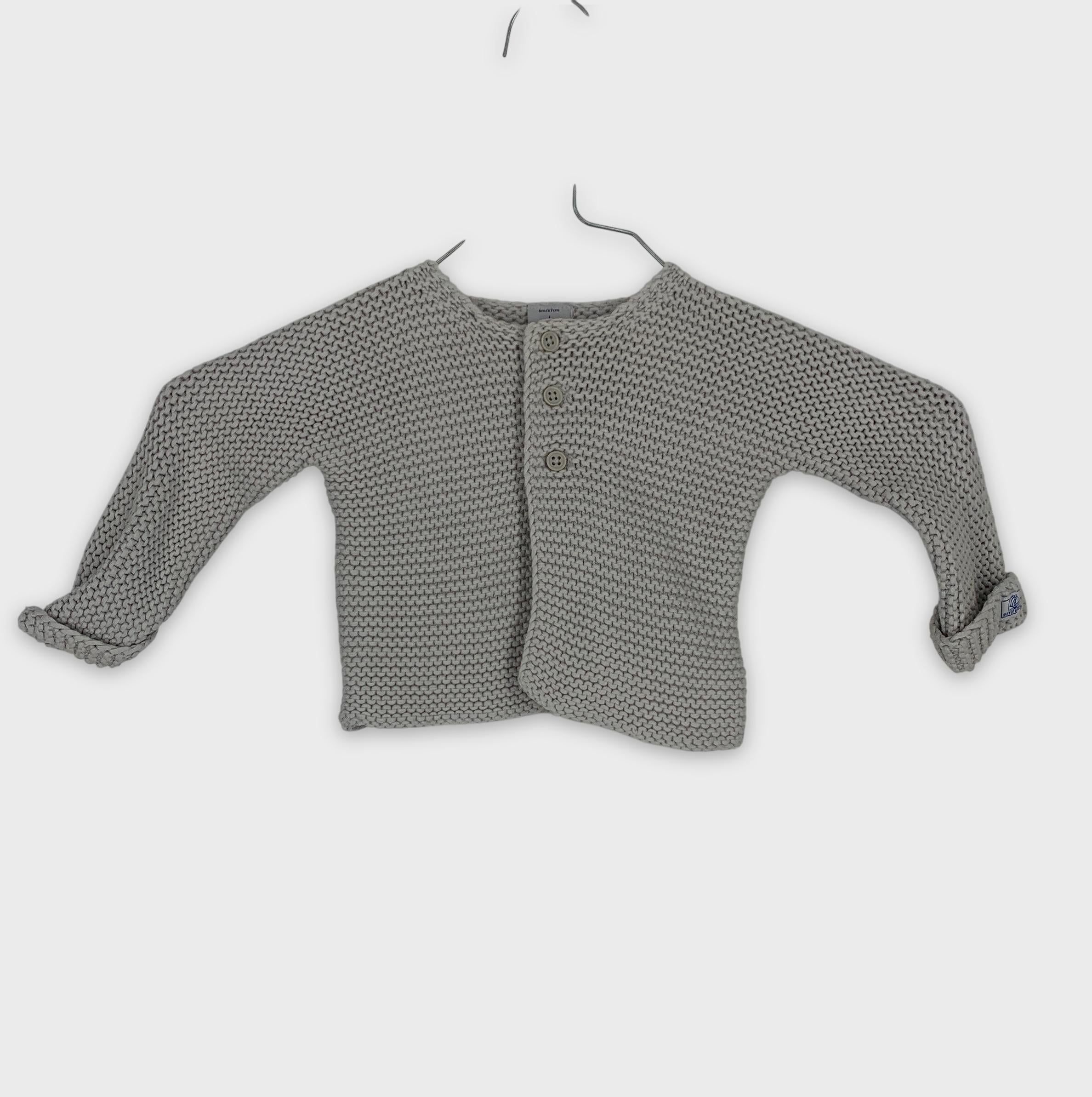 0-Petit Bateau - Gilet - 6m/67cm