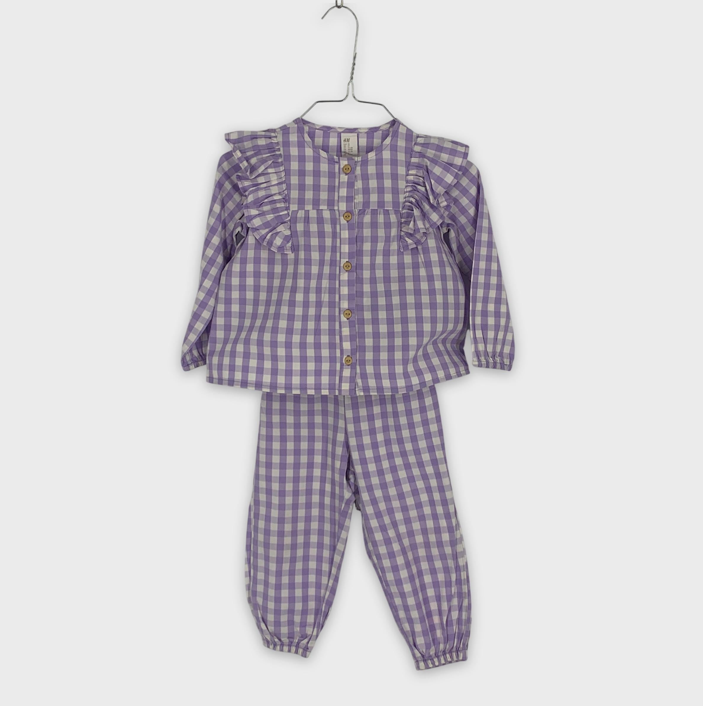 0-H&M - Ensemble chemisier et pantalon - 92