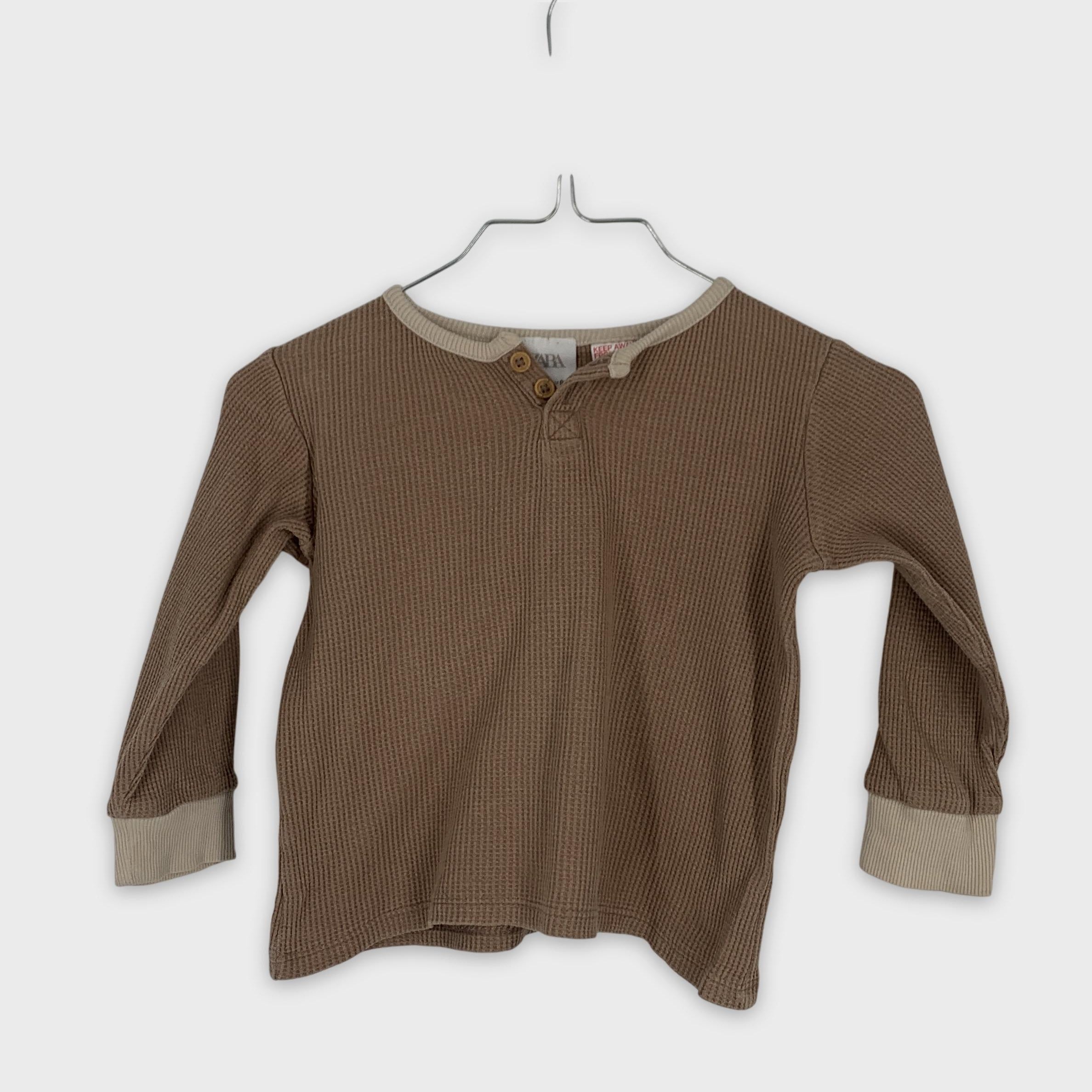 0-ZARA - T-shirt manches longues - 18-24 mois