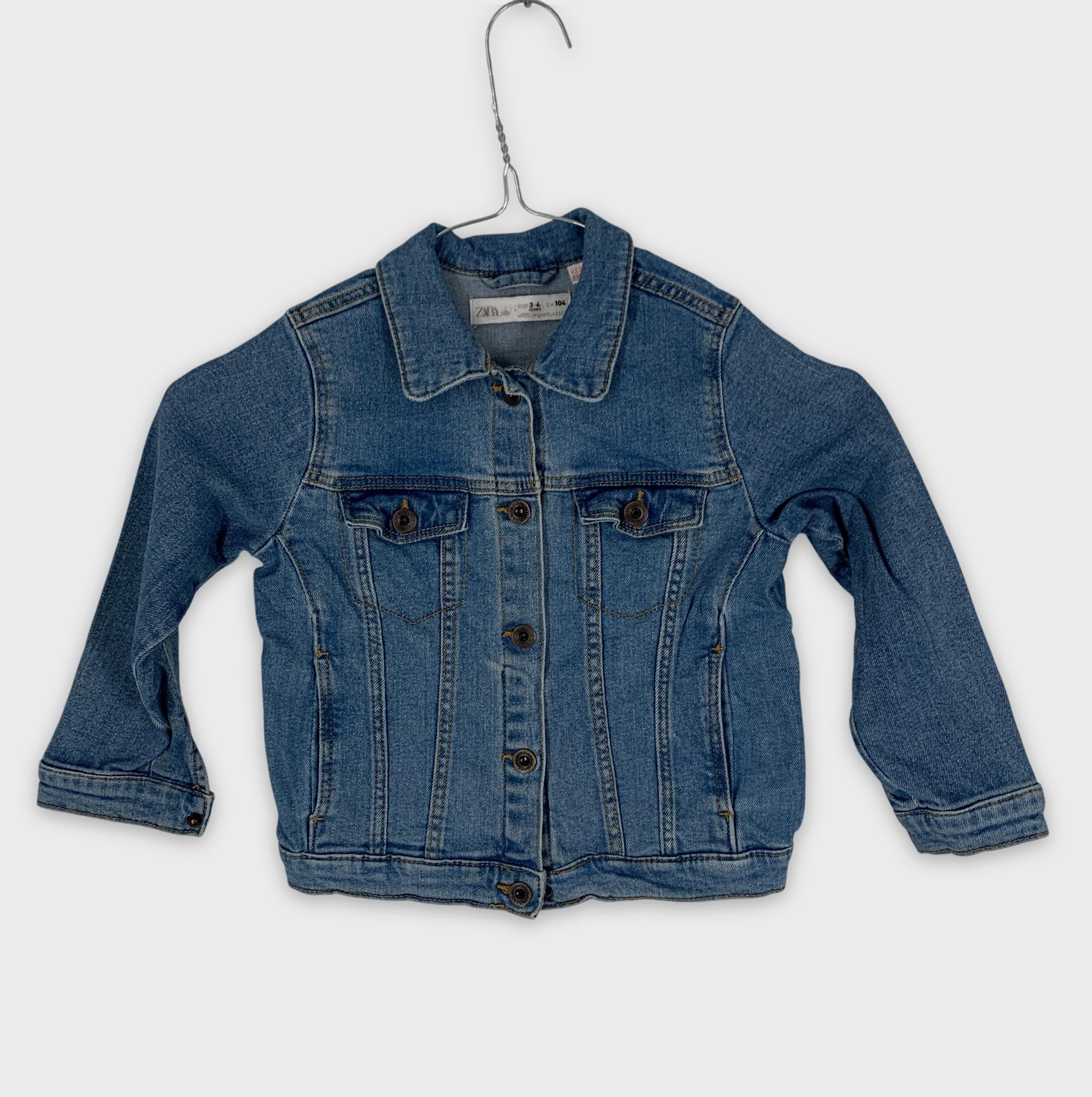 0-Zara Baby - Veste en jean - 3-4 ans