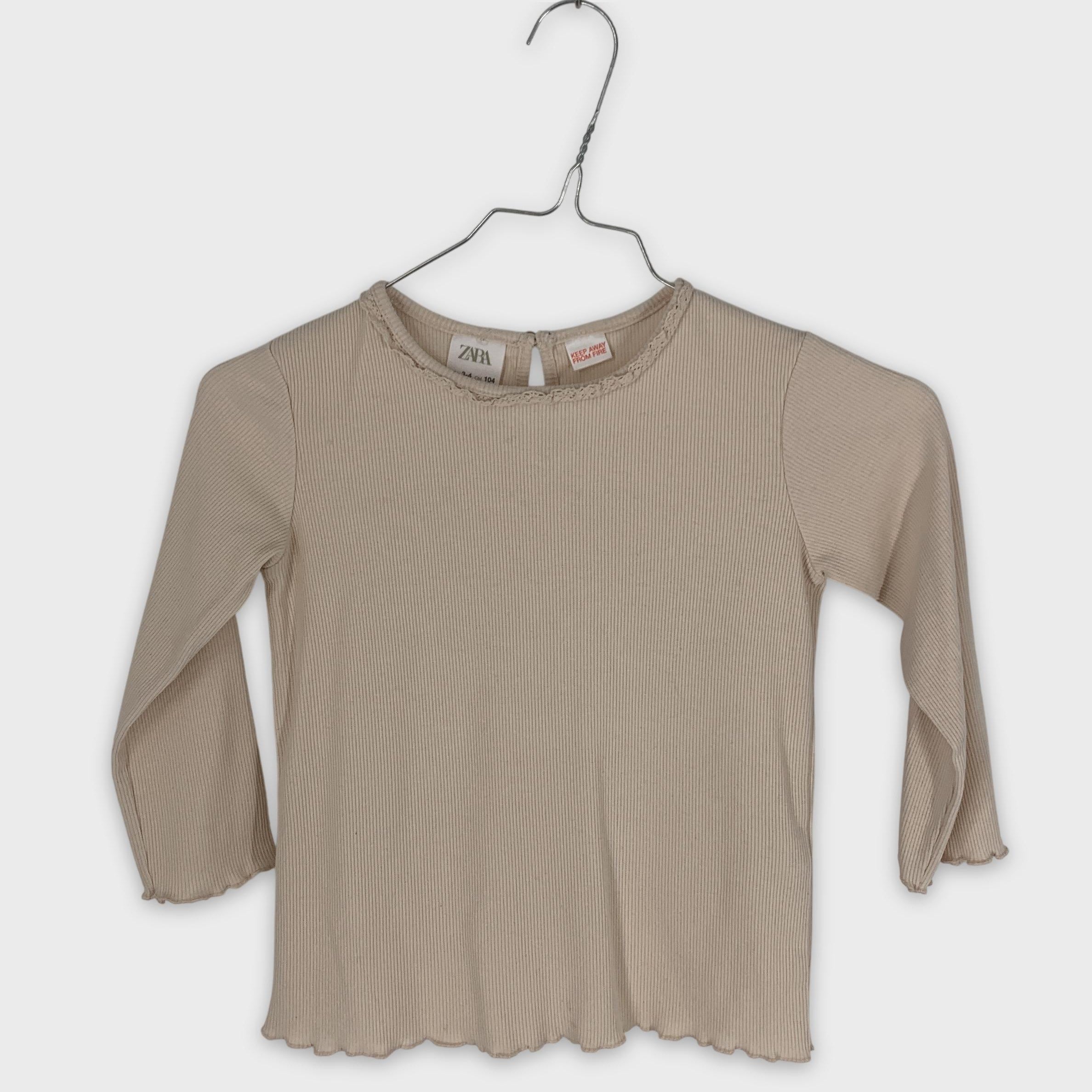 0-Zara - Haut à manches longues - 3-4 ans