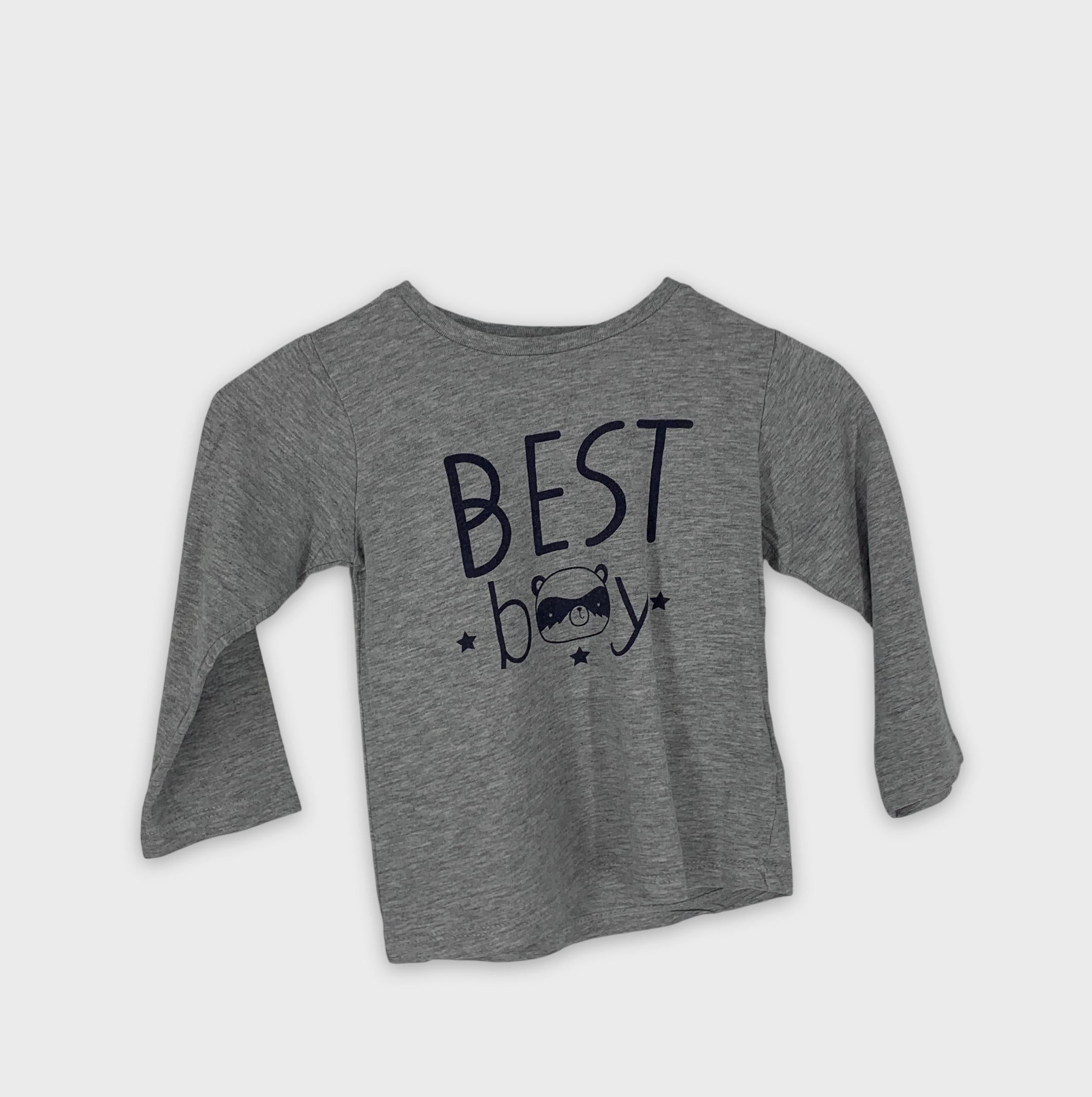 0-Vertbaudet - T-shirt manches longues - 24 mois