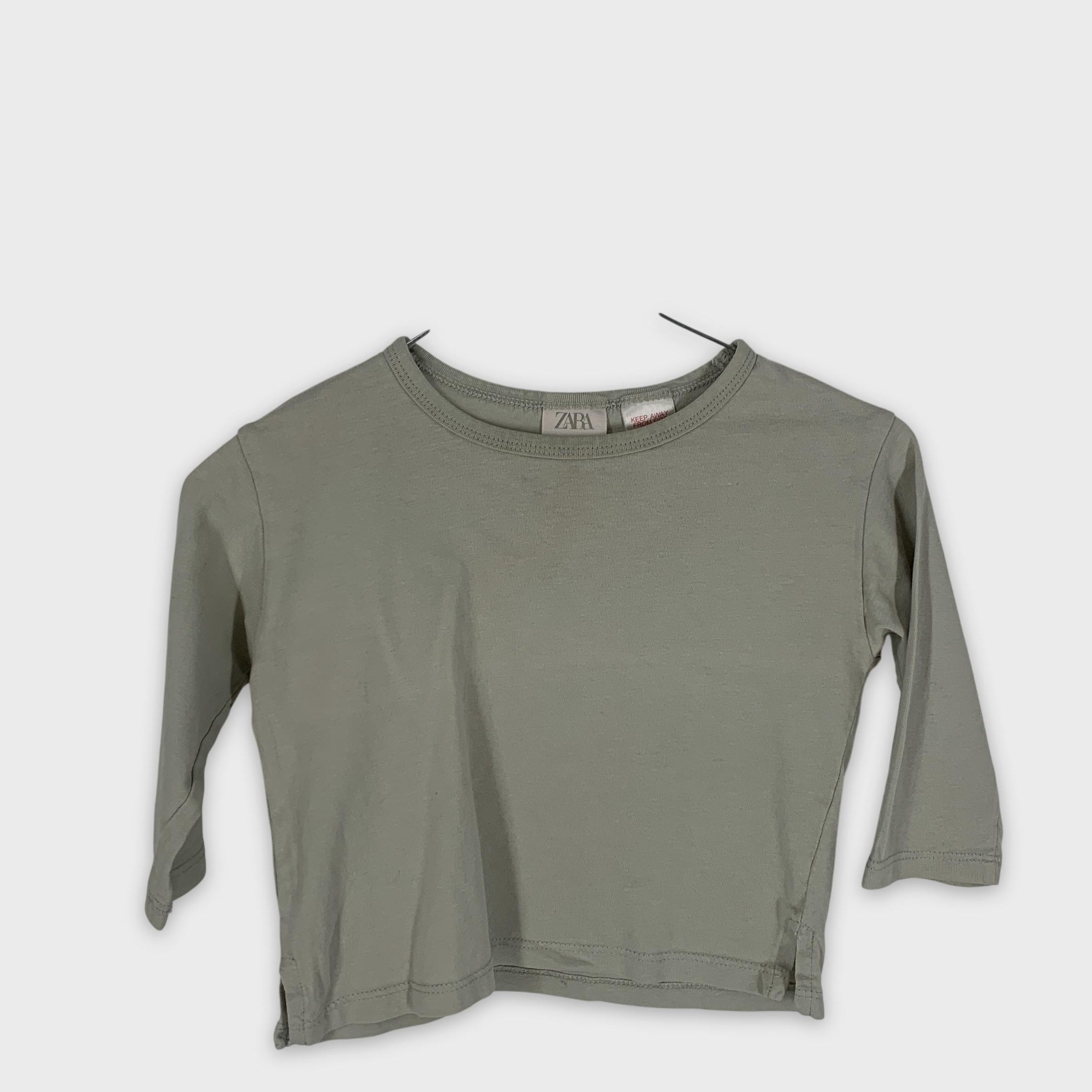 0-Zara - T-shirt manches longues - 80