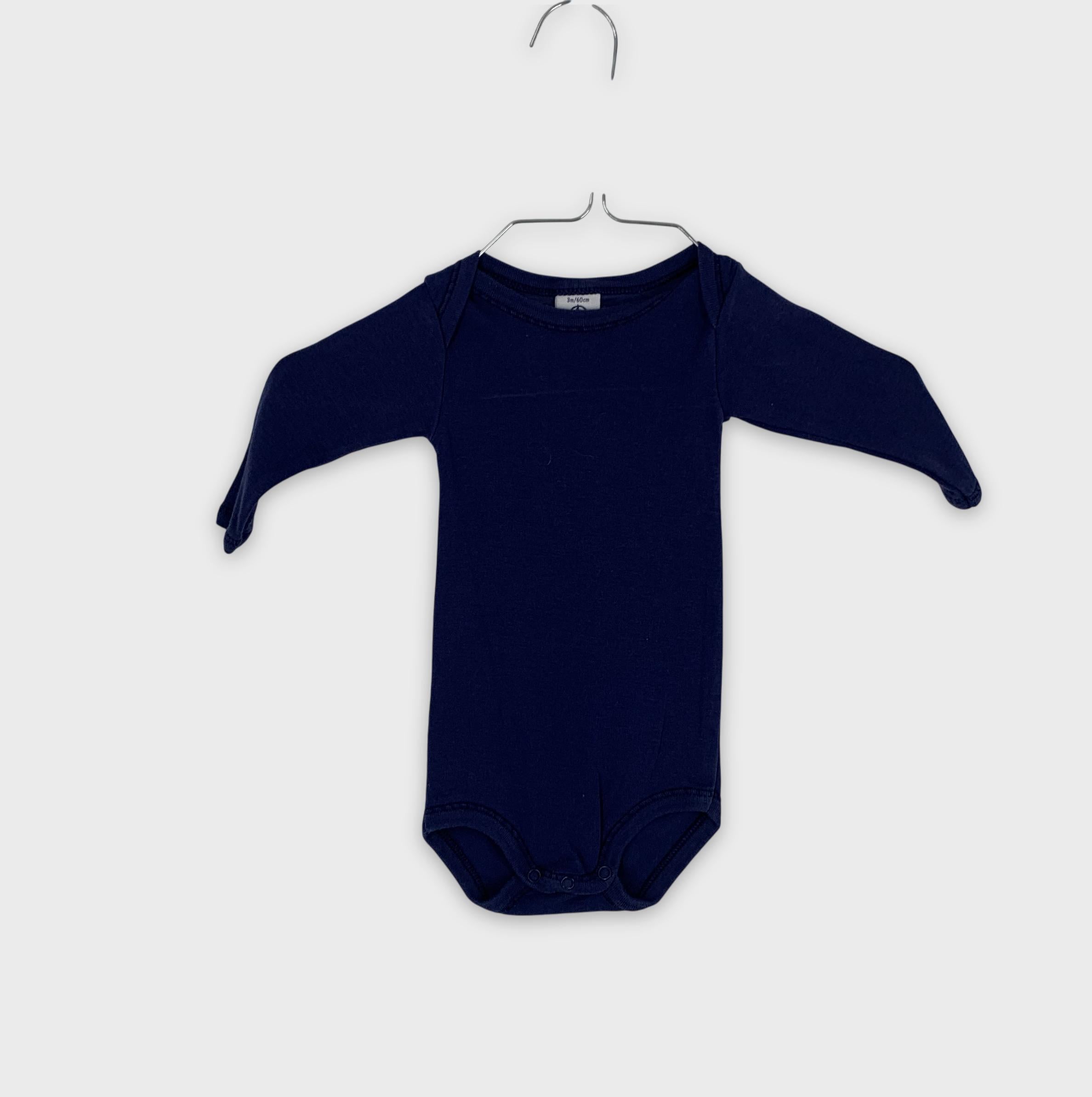 0-Petit Bateau - Body - 3m/60cm
