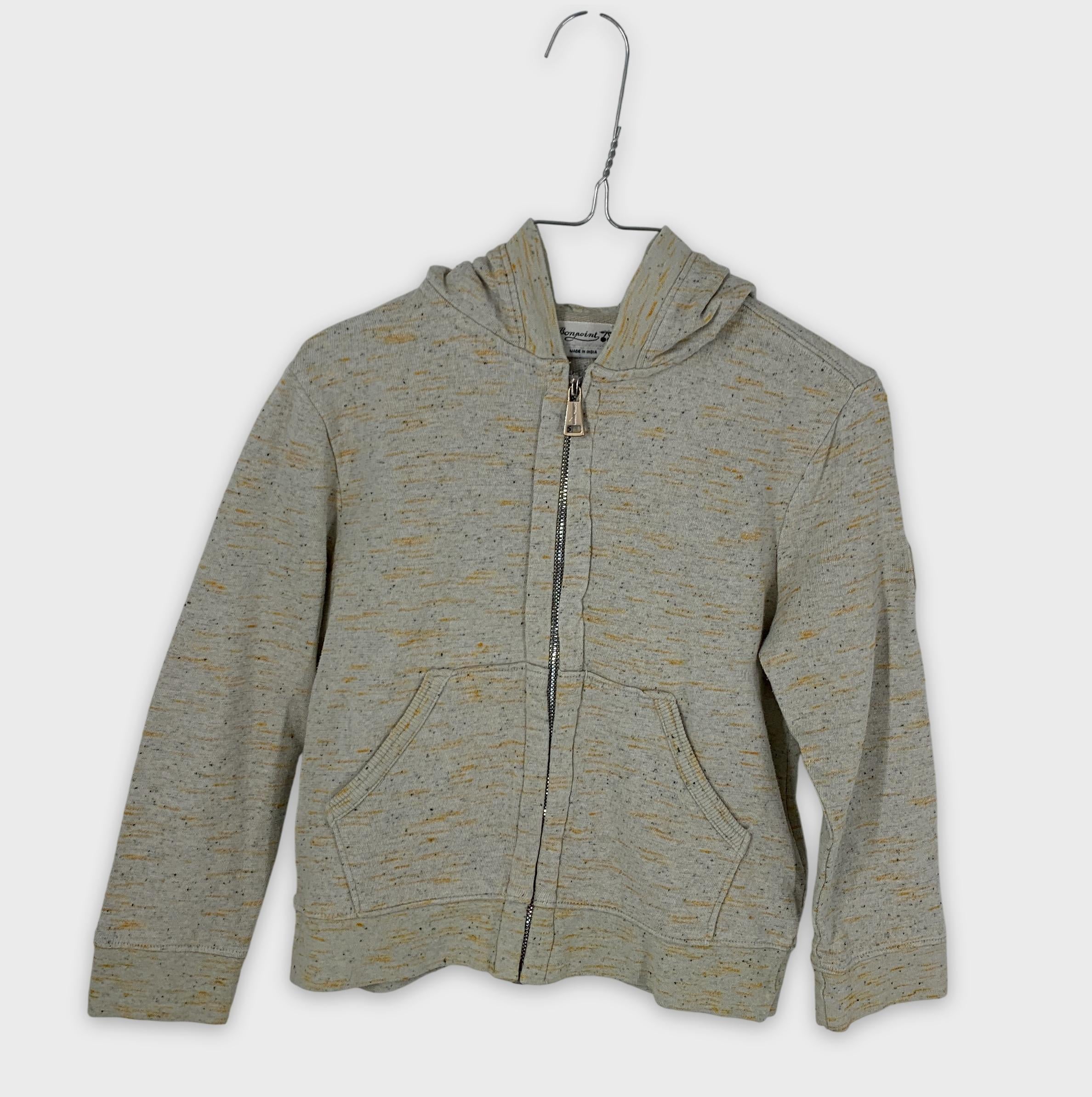 0-Bonpoint - Sweat zippé à capuche - 6A