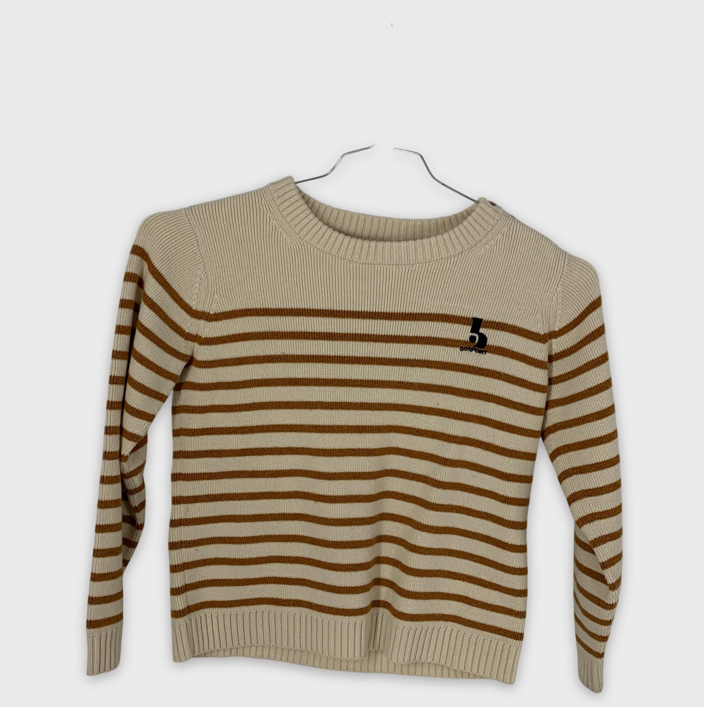 0-Bonpoint - Pull rayé - 6A