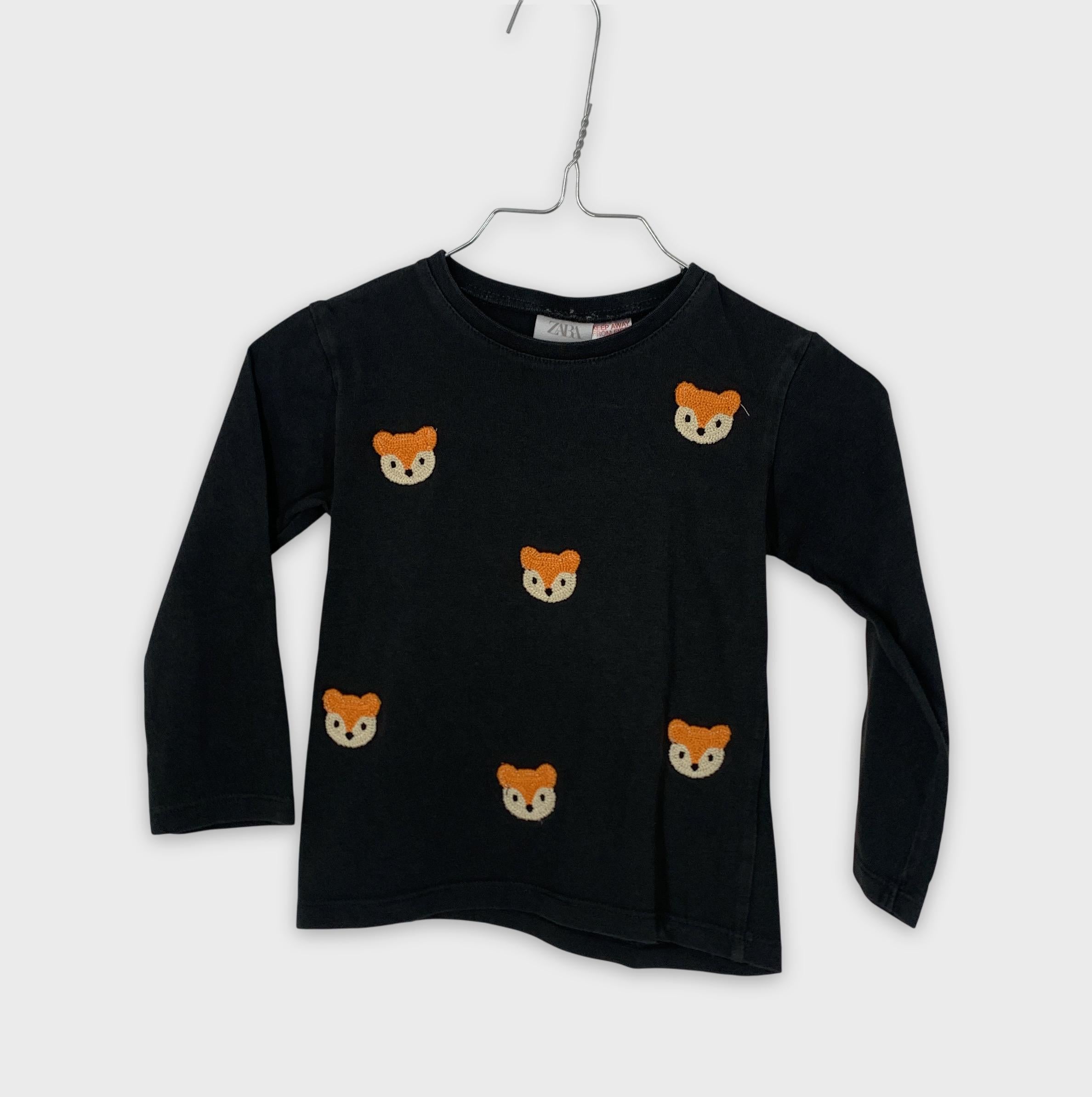 0-Zara - T-shirt manches longues - 2-3 ans