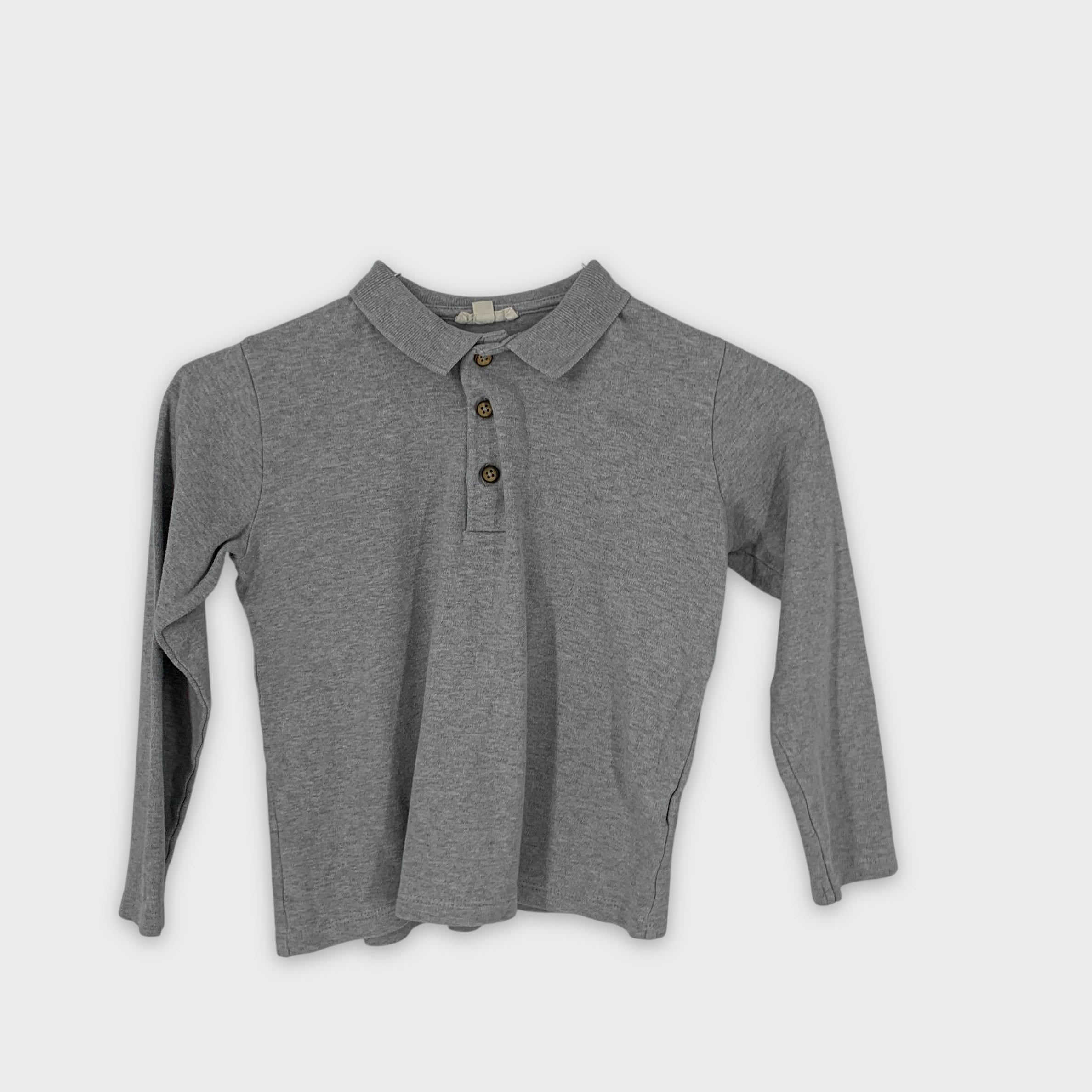 0-H&M Kids - Polo manches longues - 6-7 ans