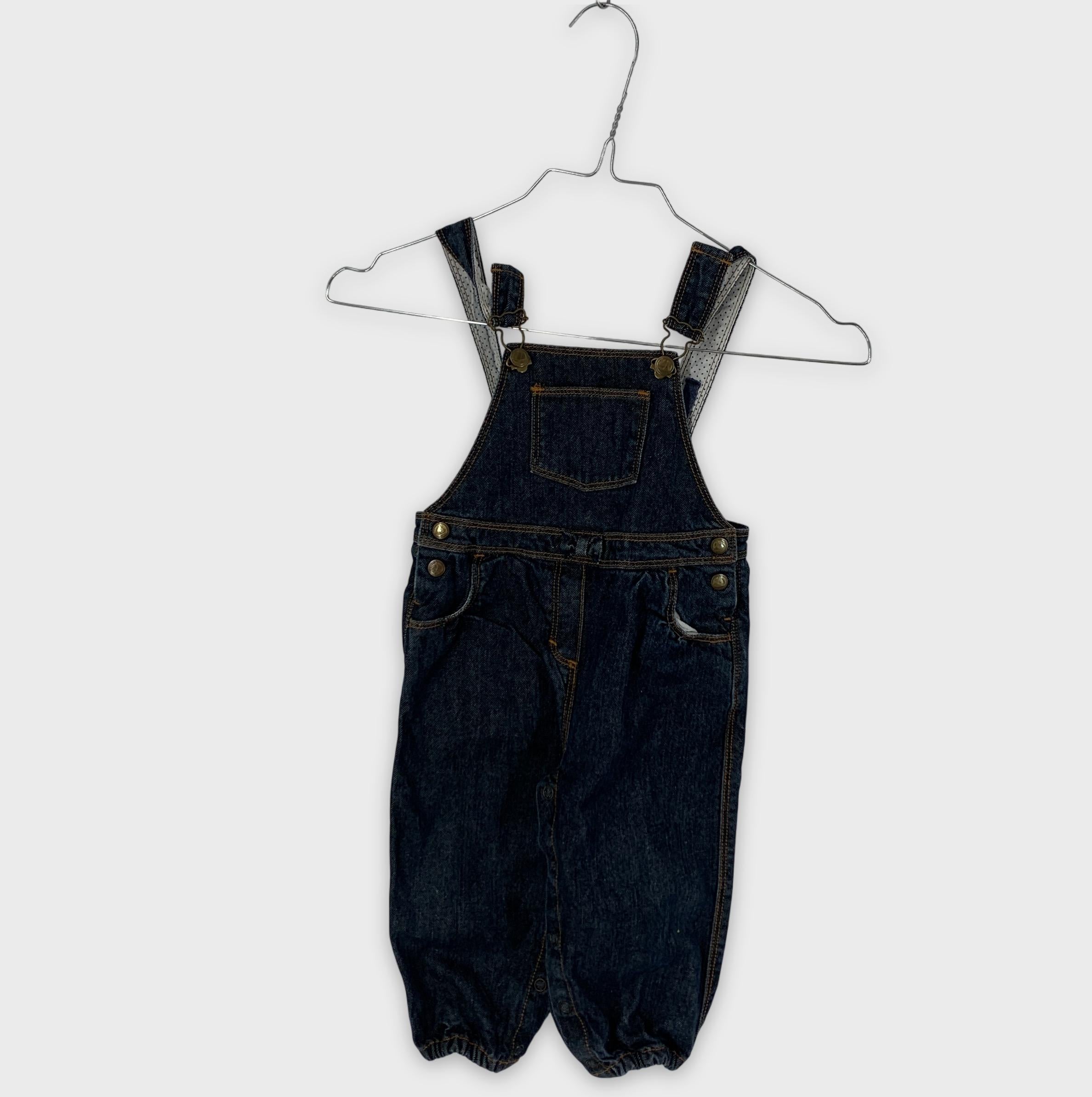 0-Petit Bateau - Salopette - 12m/74cm