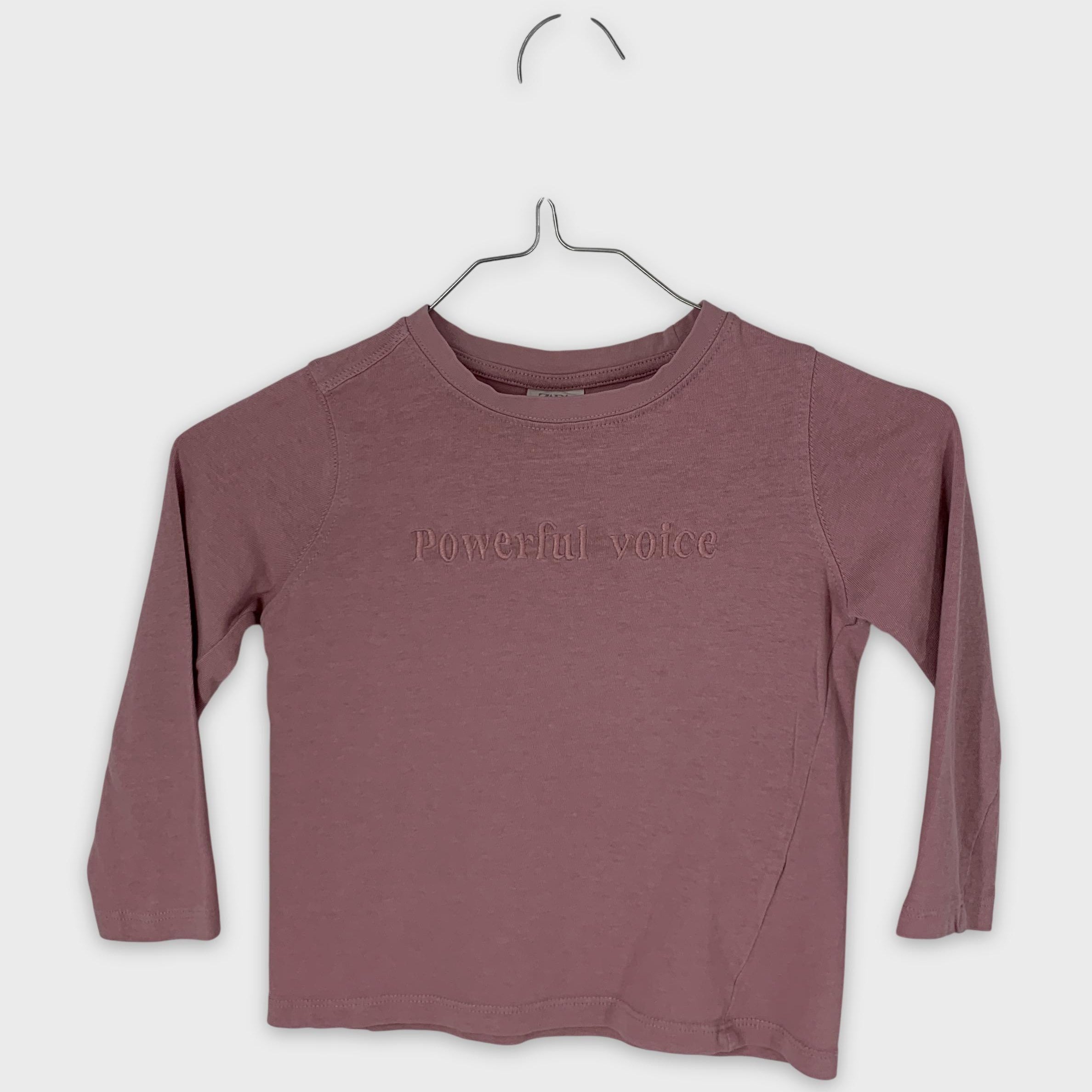 0-Zara - T-shirt manches longues - 6 ans