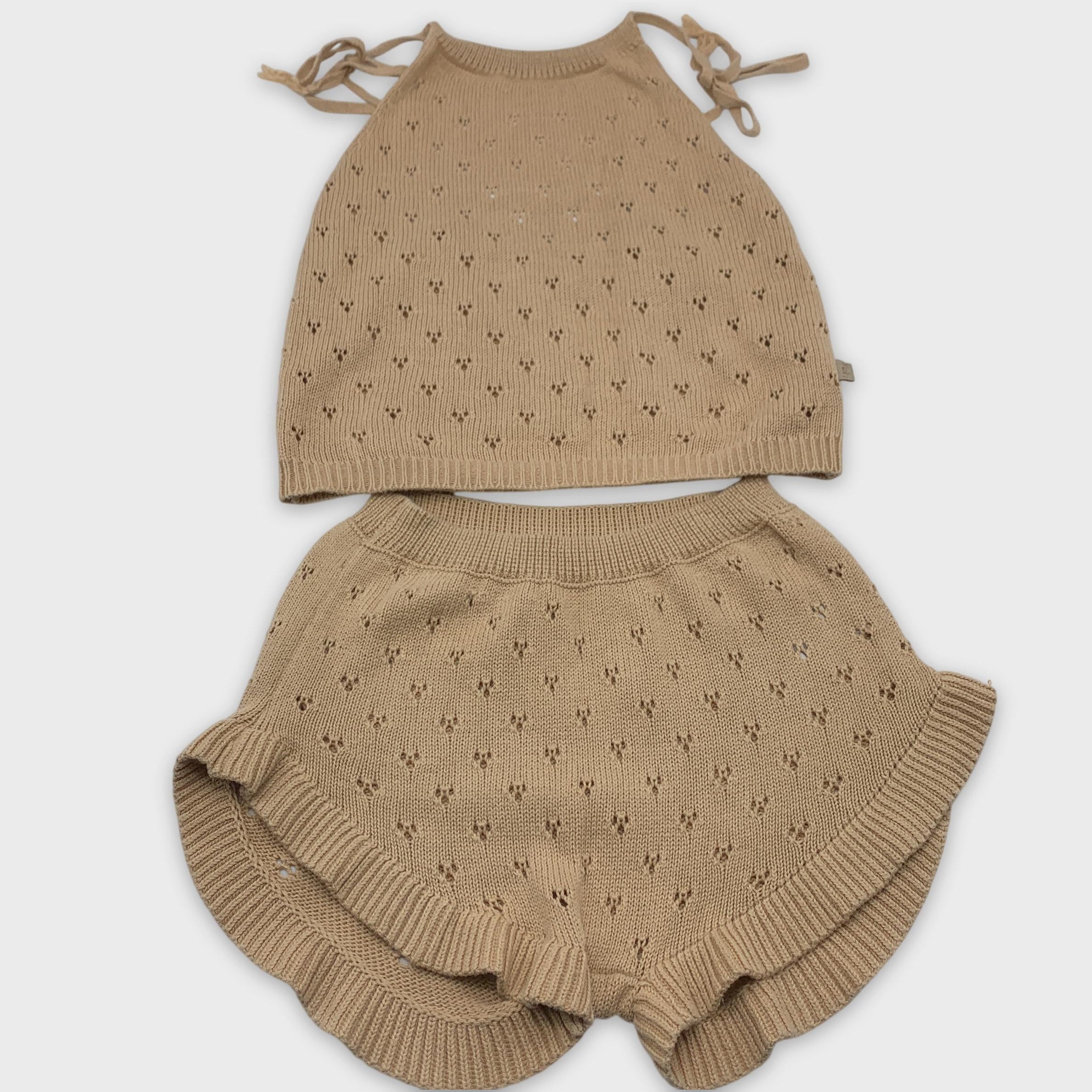 0-Yuki - Ensemble Haut et Bloomer - 3-6 mois