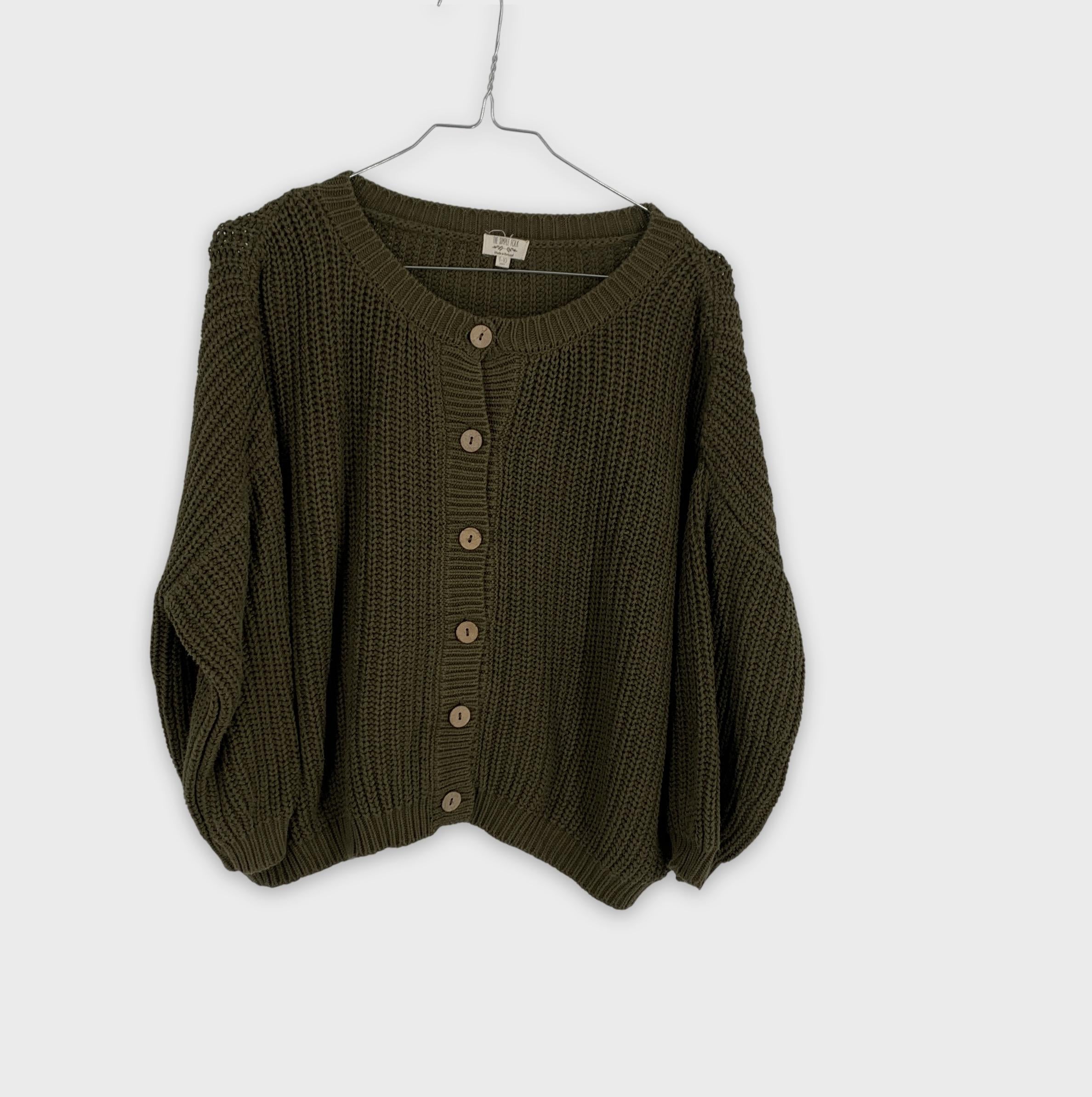 0-THE SIMPLE FOLK - Cardigan - Taille 1-10