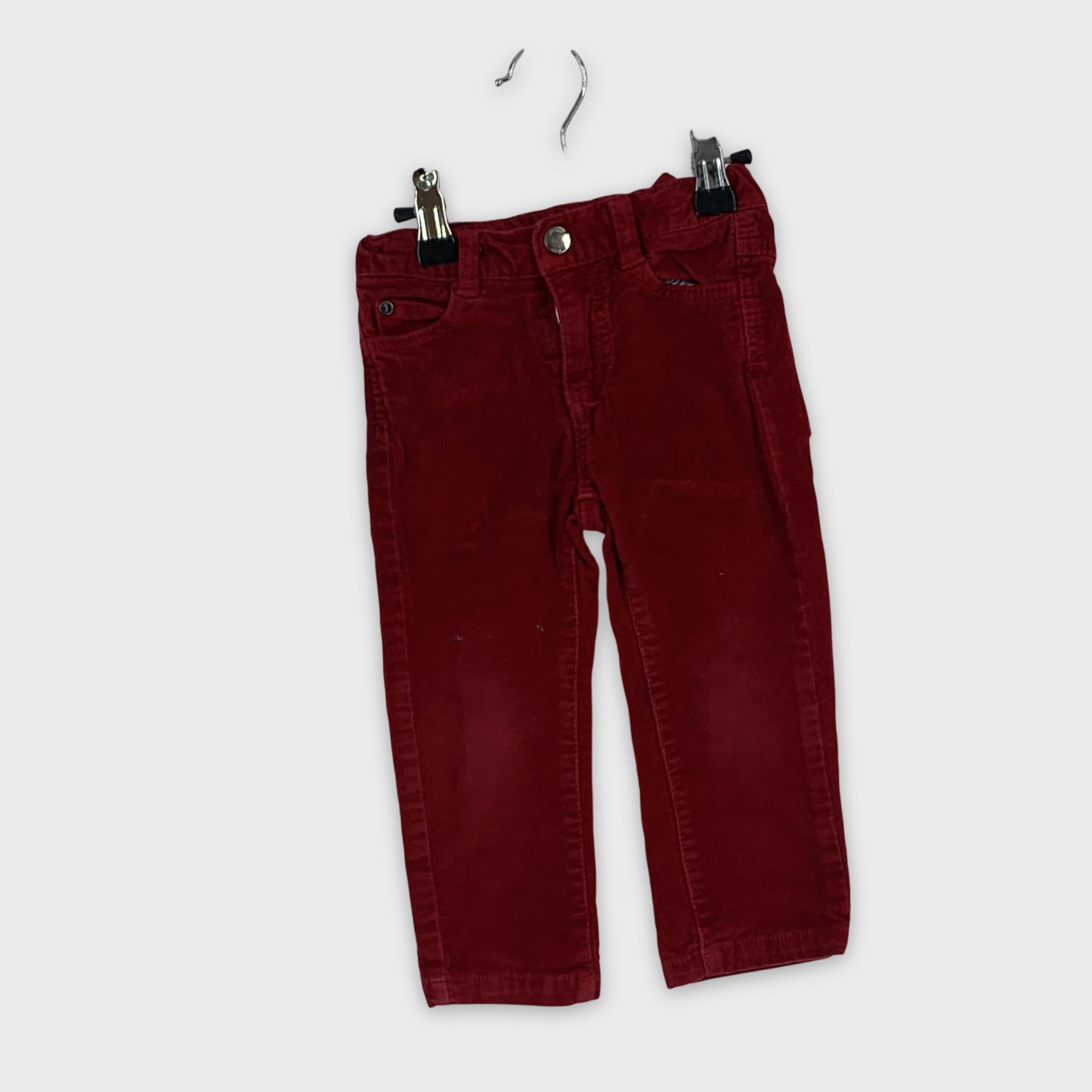 0-Jacadi - Pantalon Velours - 18M