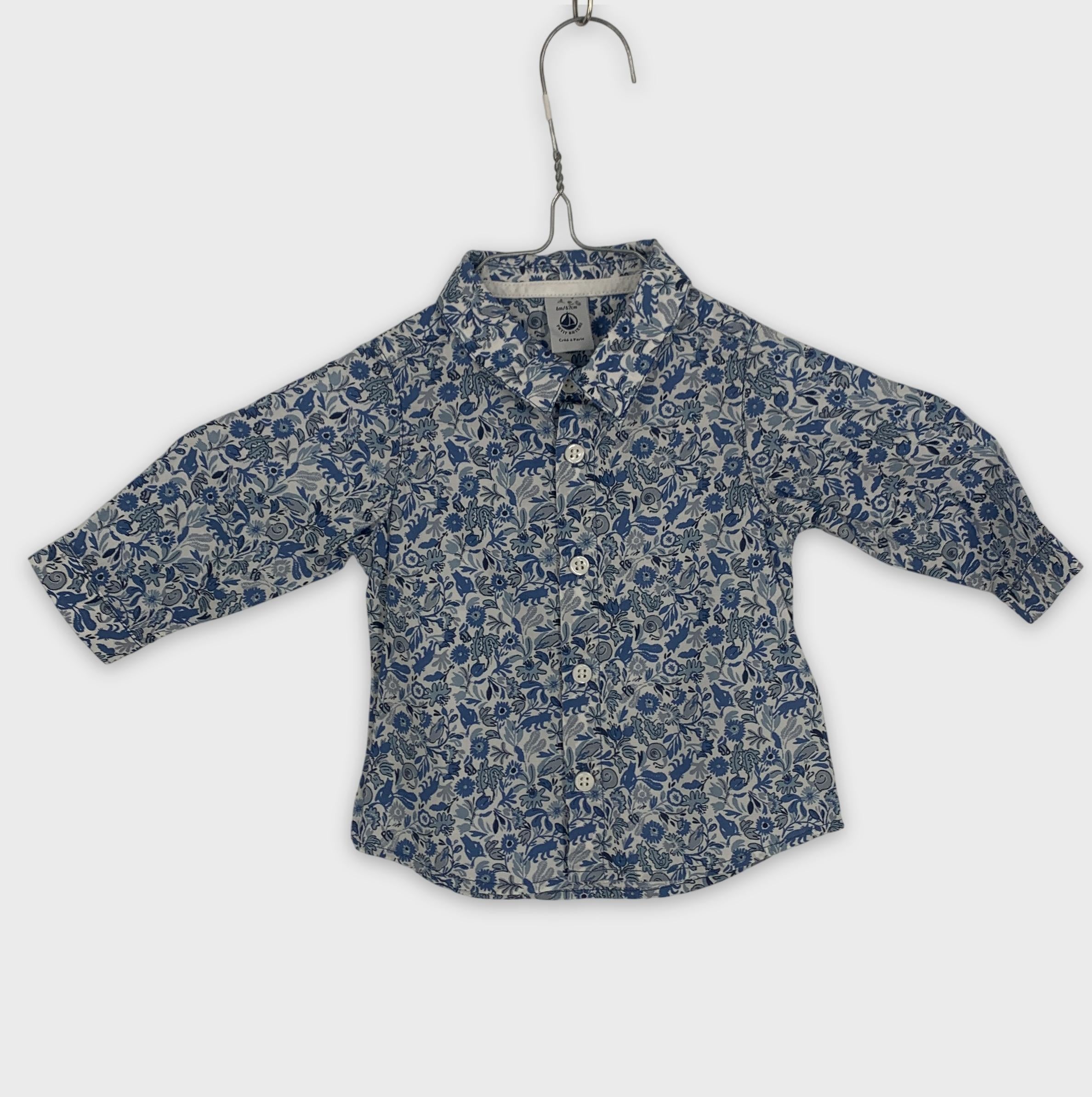 0-Petit Bateau - Chemise - 6m/67cm
