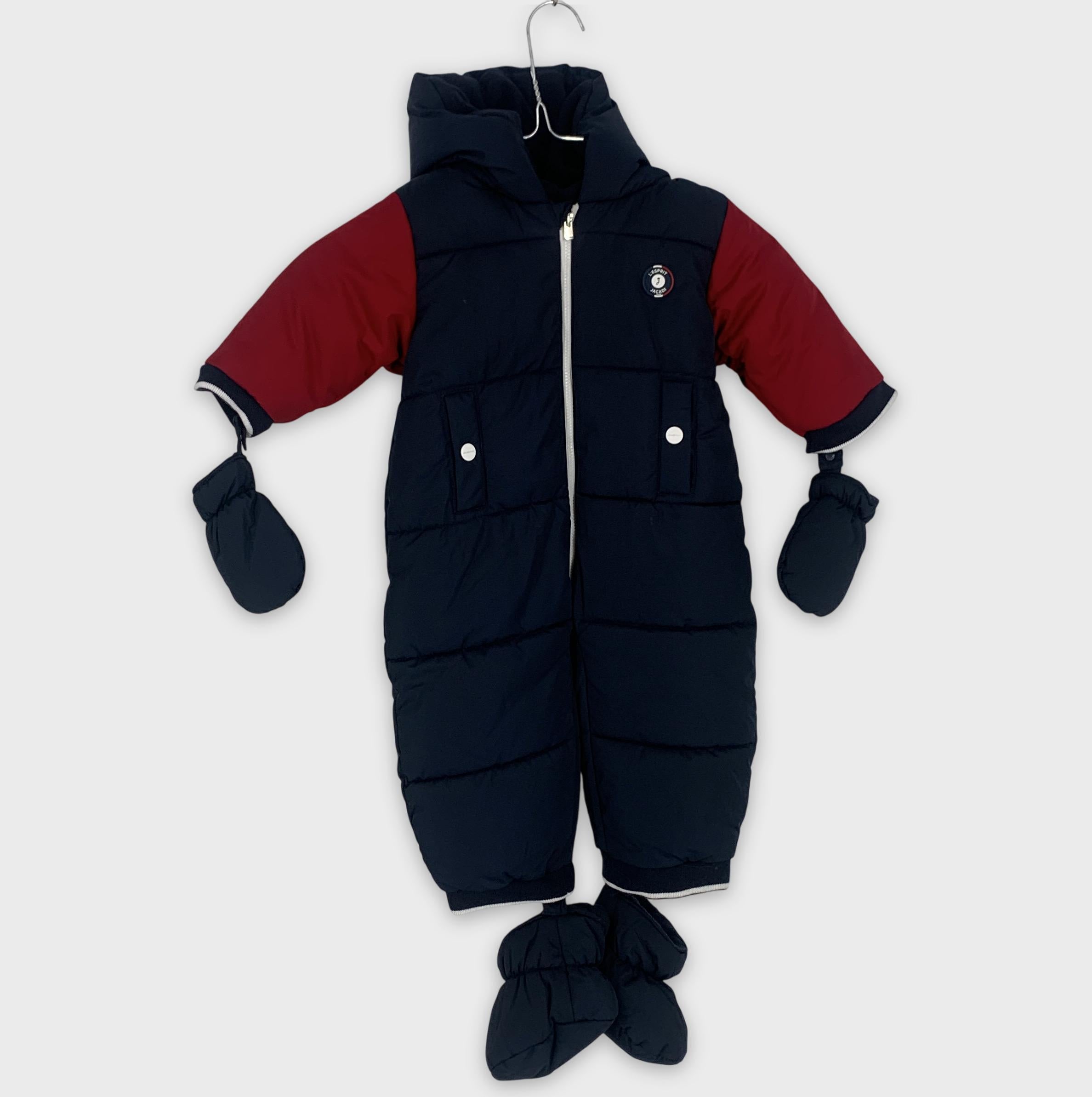 0-Jacadi - Combinaison de ski - 12M