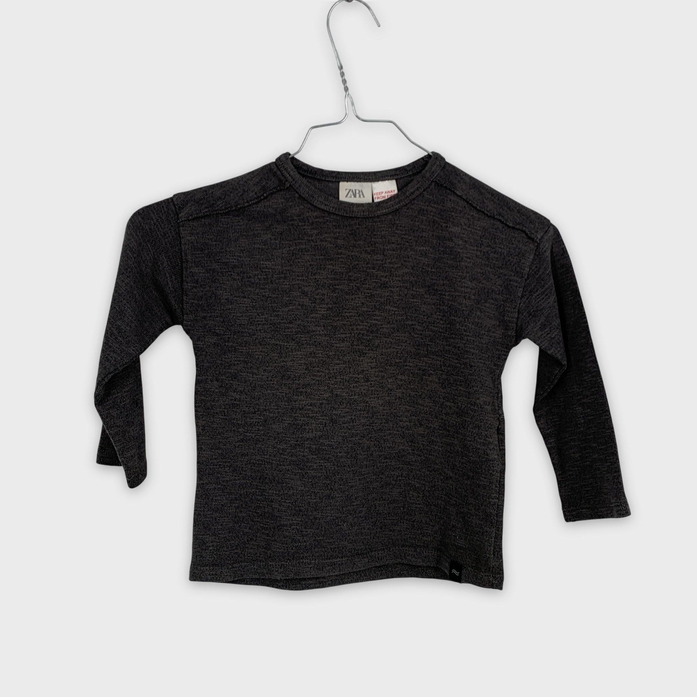 0-Zara - T-shirt manches longues - 18-24 mois