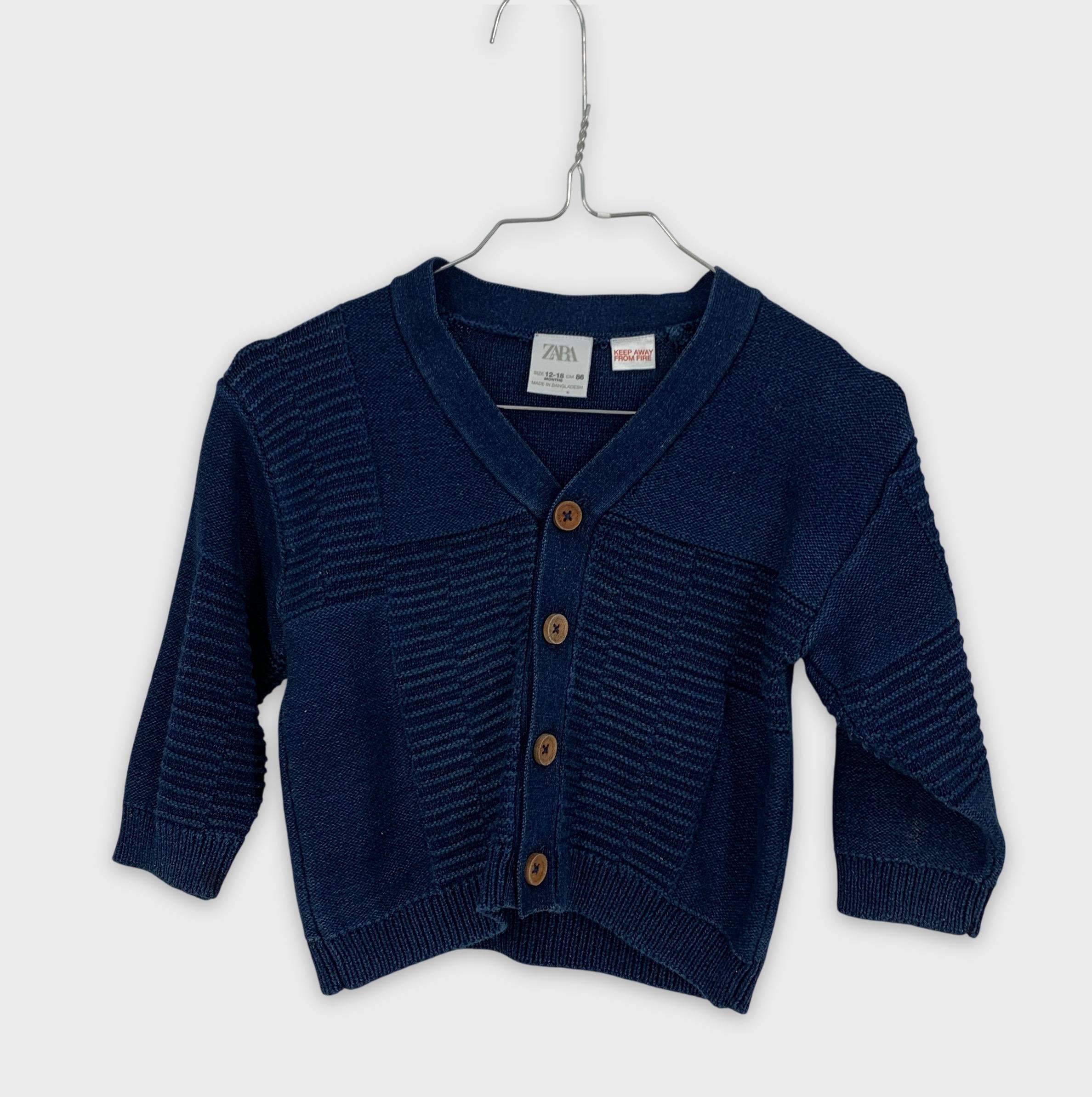 0-Zara - Gilet - 12-18 mois