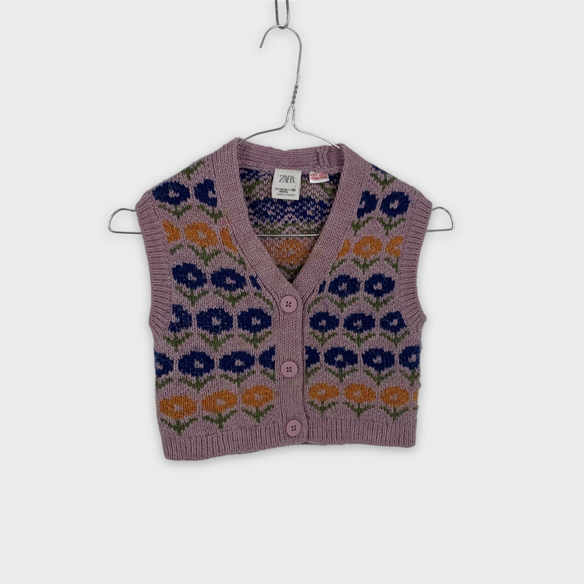 0-Zara - Gilet - 18-24 mois