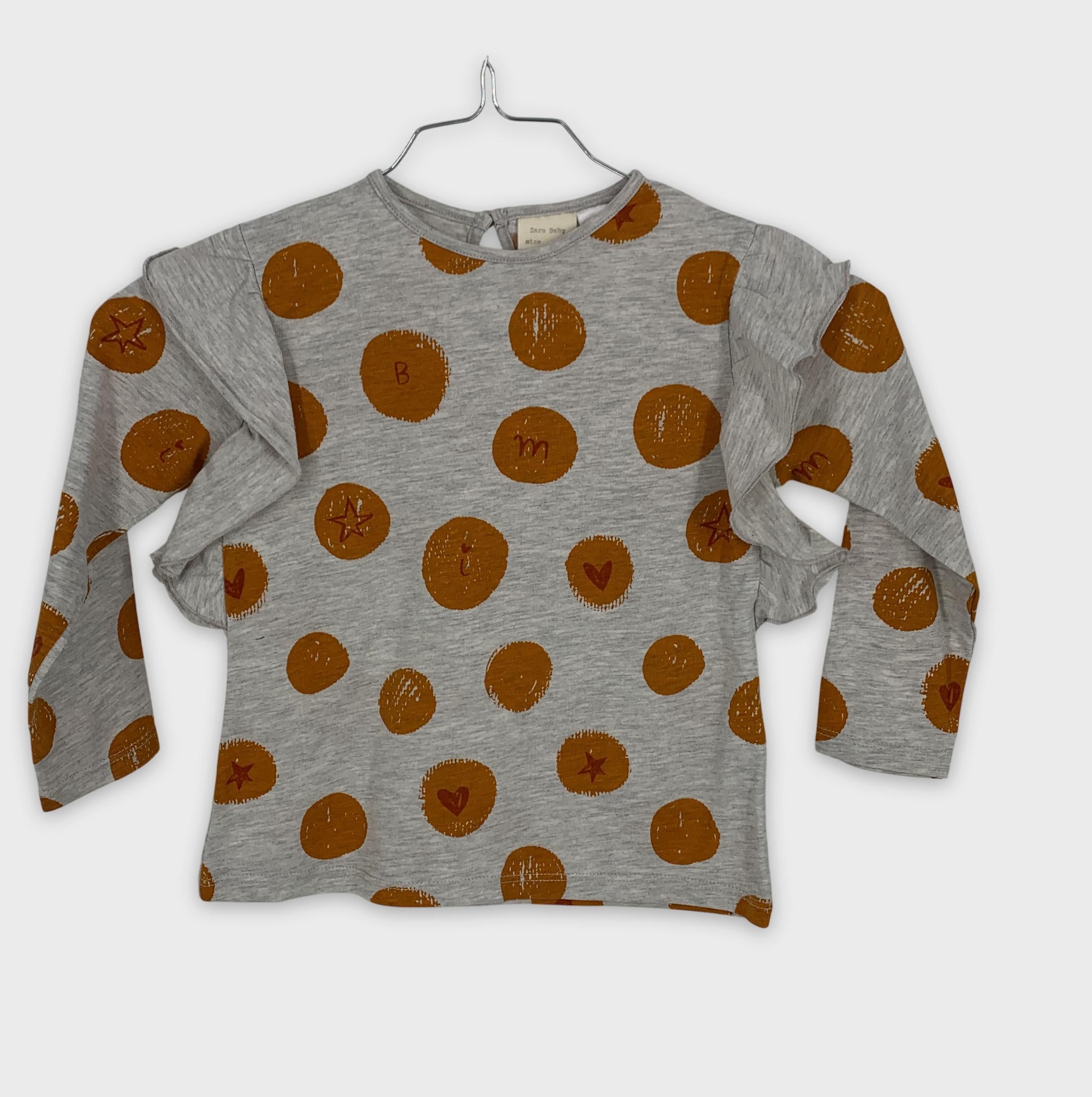 0-Zara - T-shirt - 3/4 ans