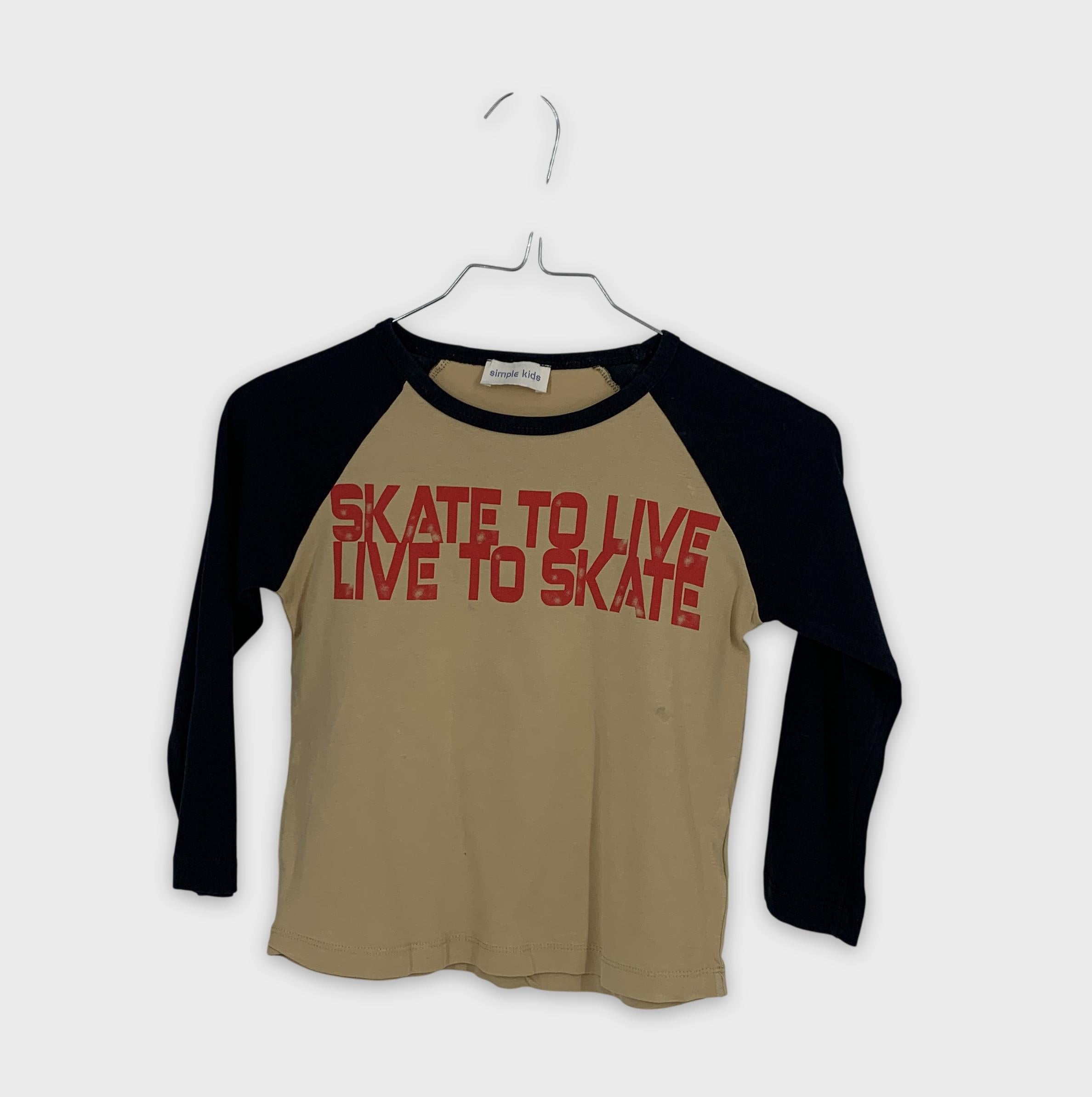 0-Simple Kids - T-shirt manches longues - 6/9M