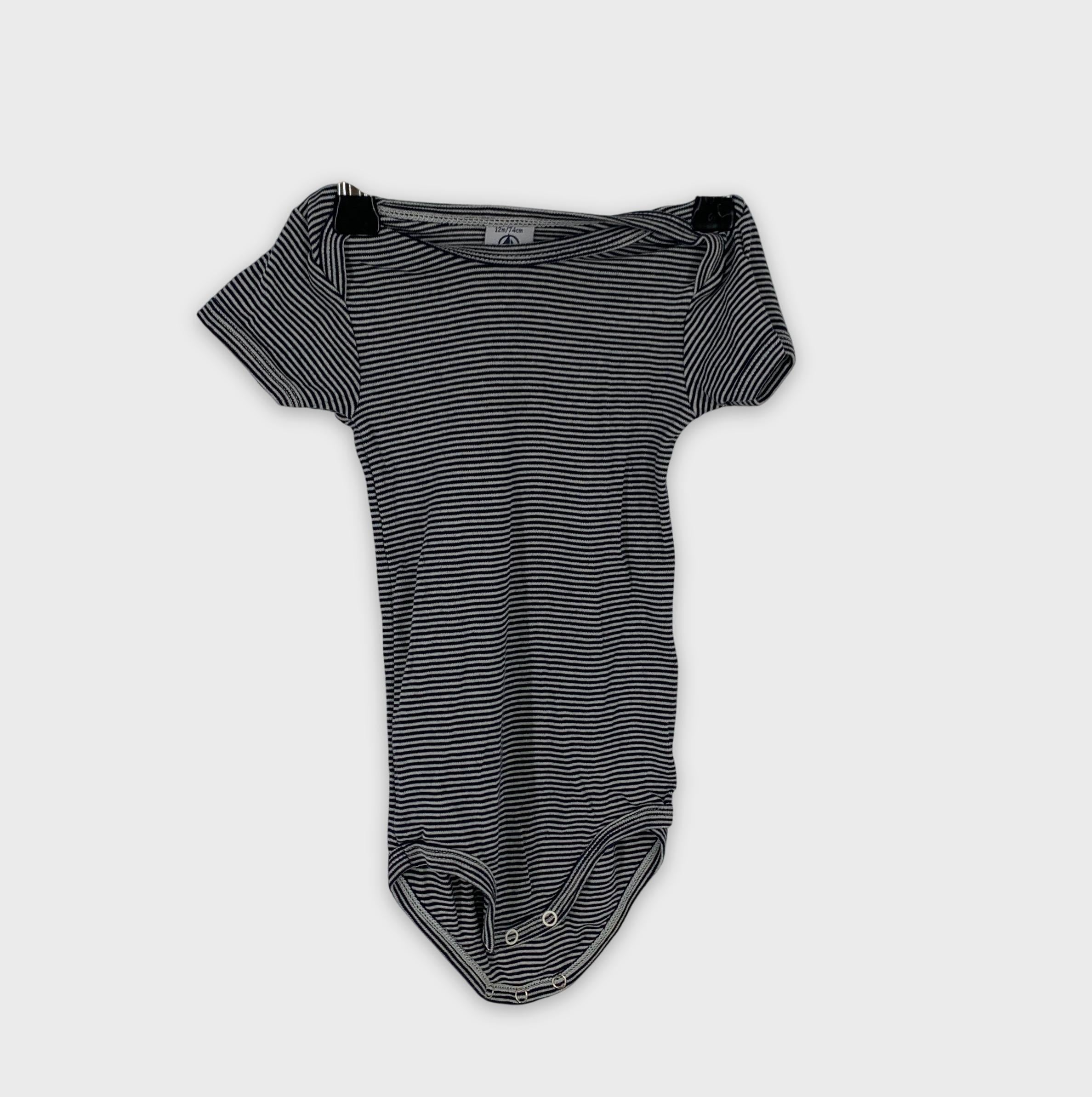 0-Petit Bateau - Body - 12m/74cm