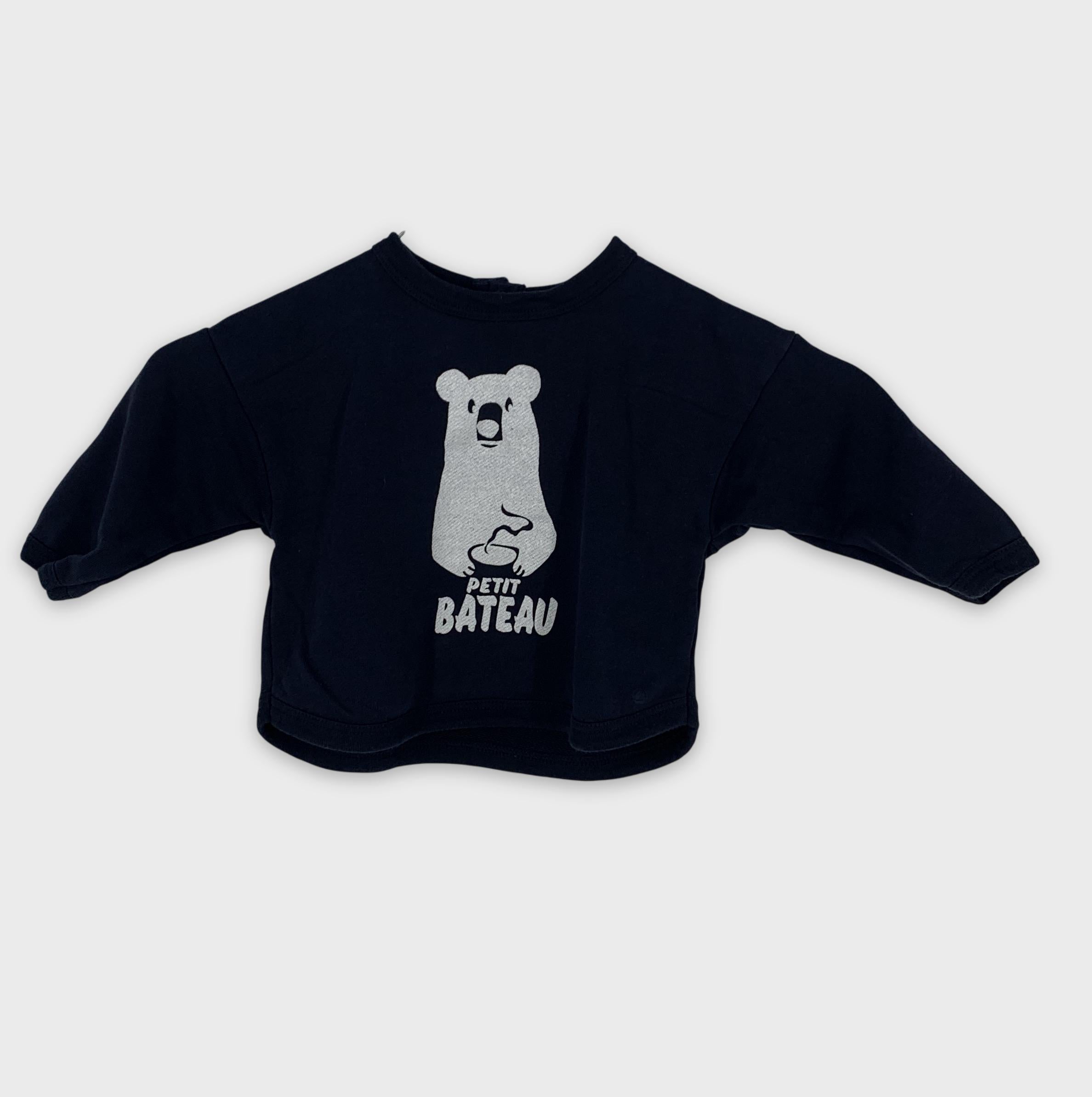 0-Petit Bateau - Pull - 12m/74cm