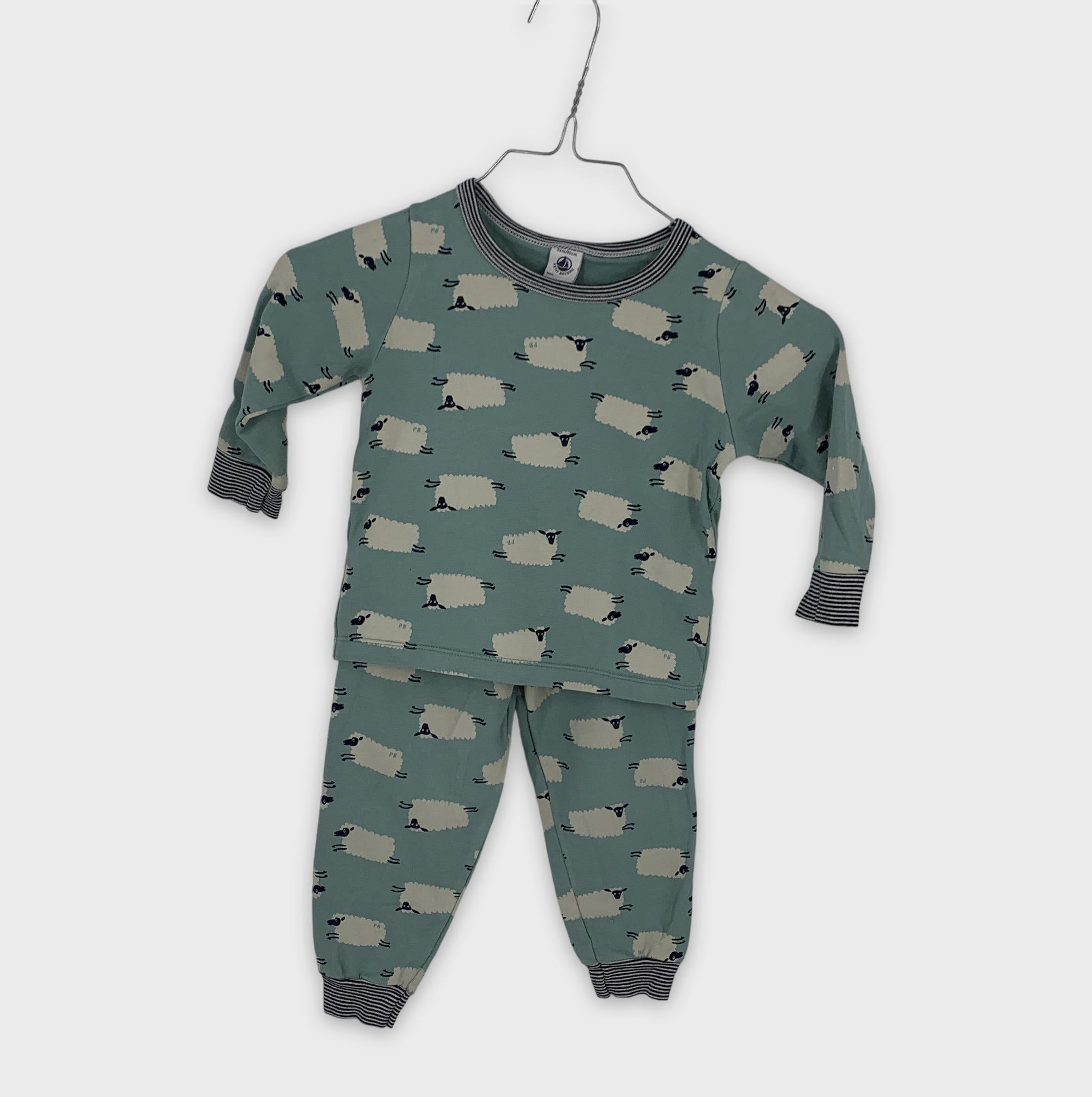 0-Petit Bateau - Pyjama - 2ans/86cm