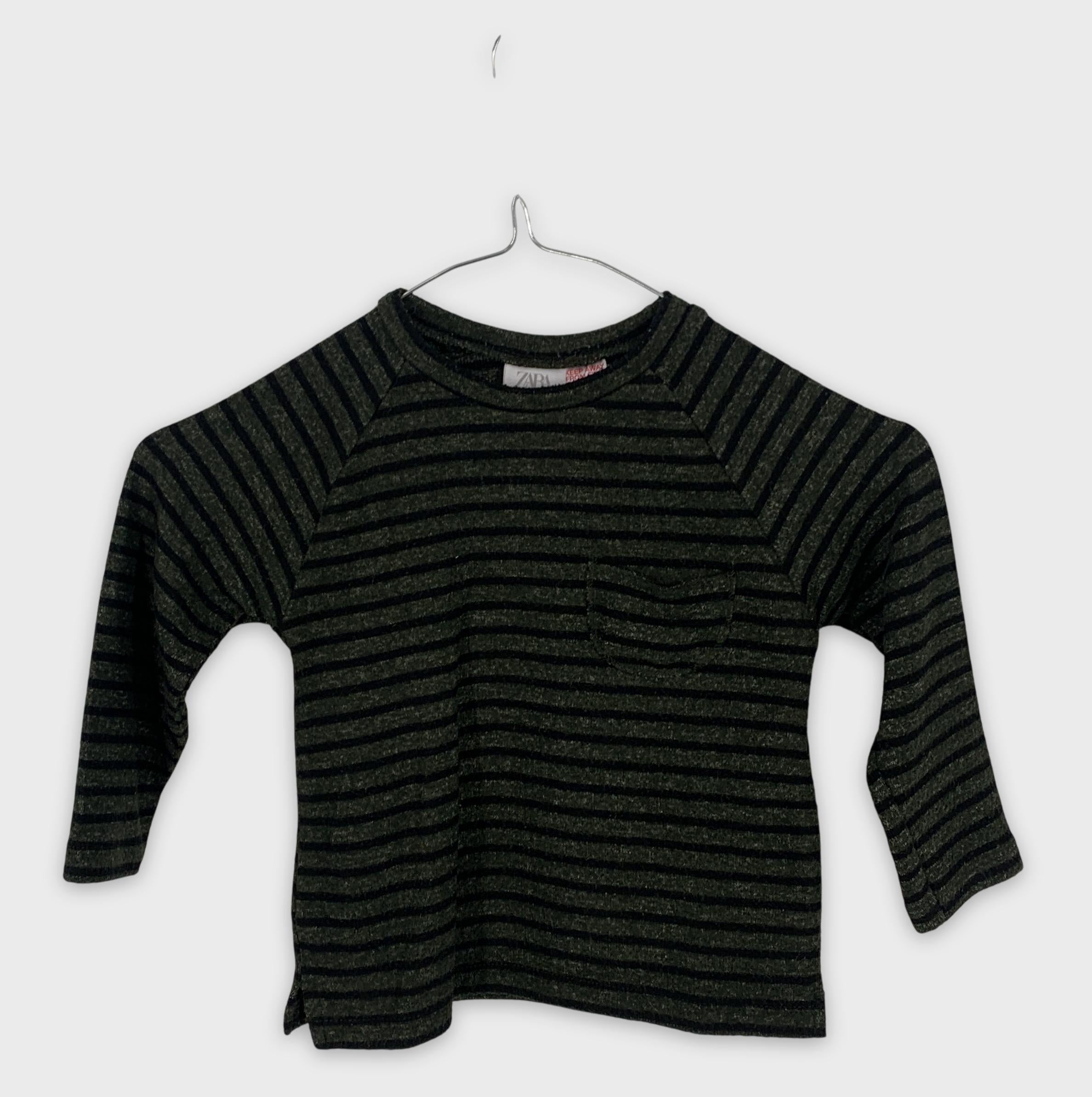 0-Zara - T-shirt manches longues - 80