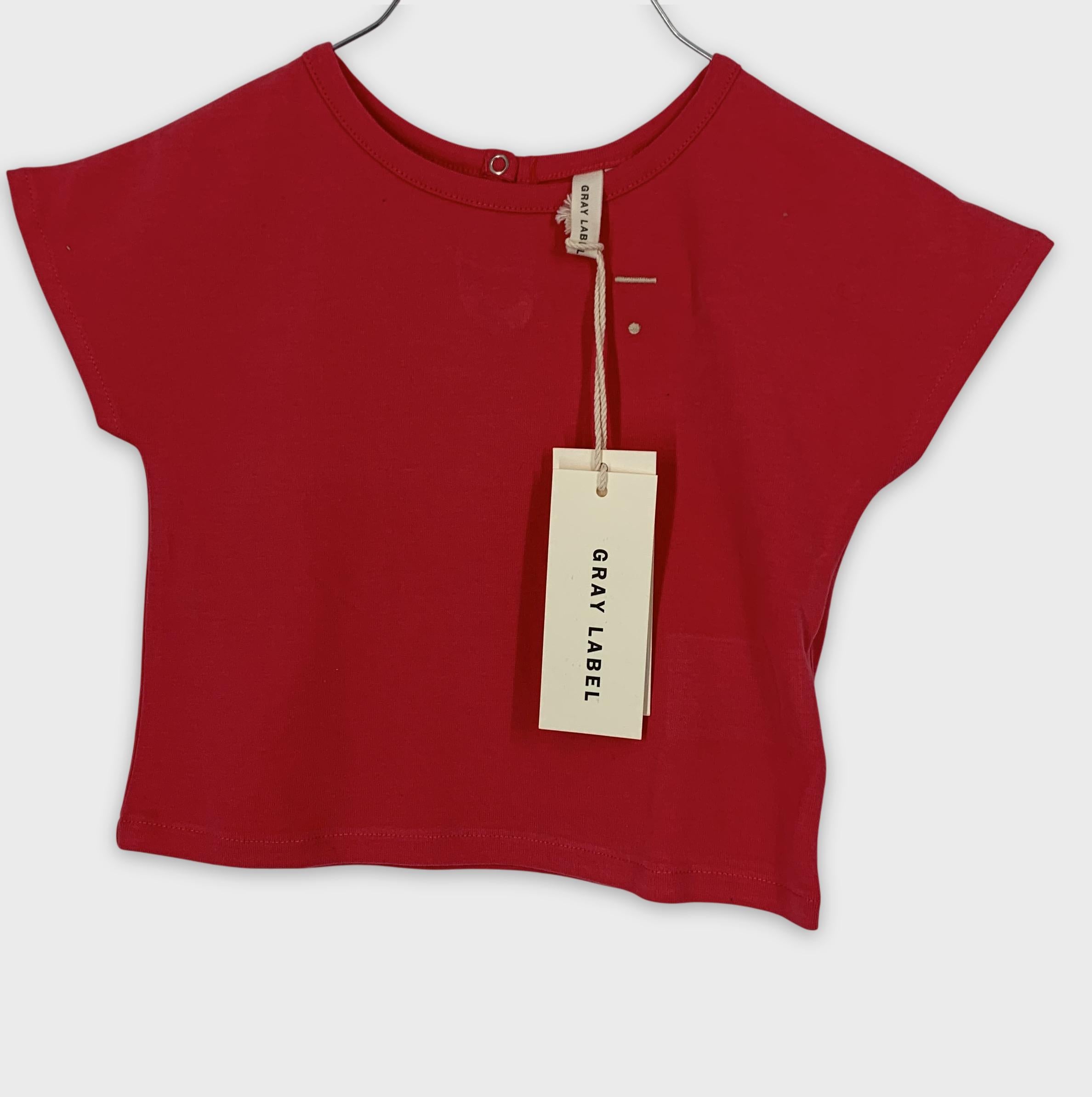 0-Gray Label - Top - 6-9 mois