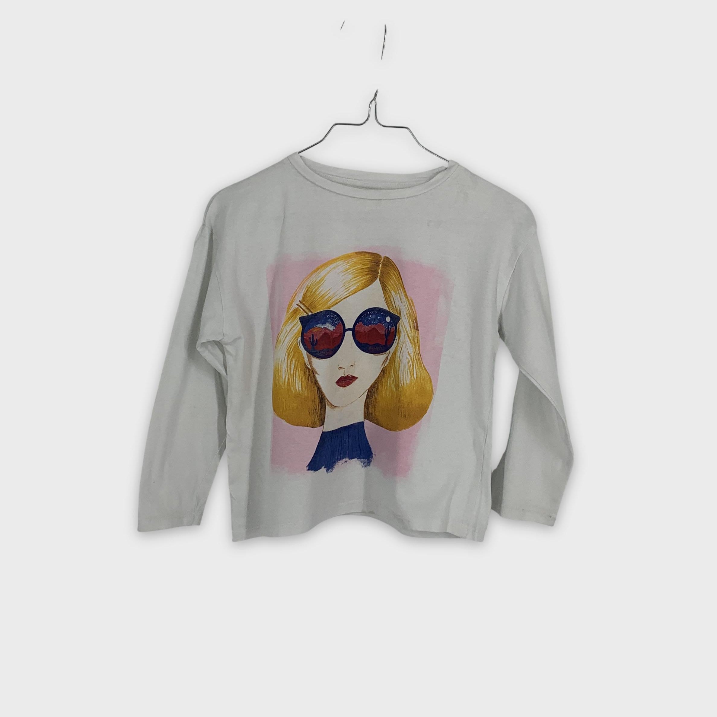 0-Zara - T-shirt manches longues - 6 ans