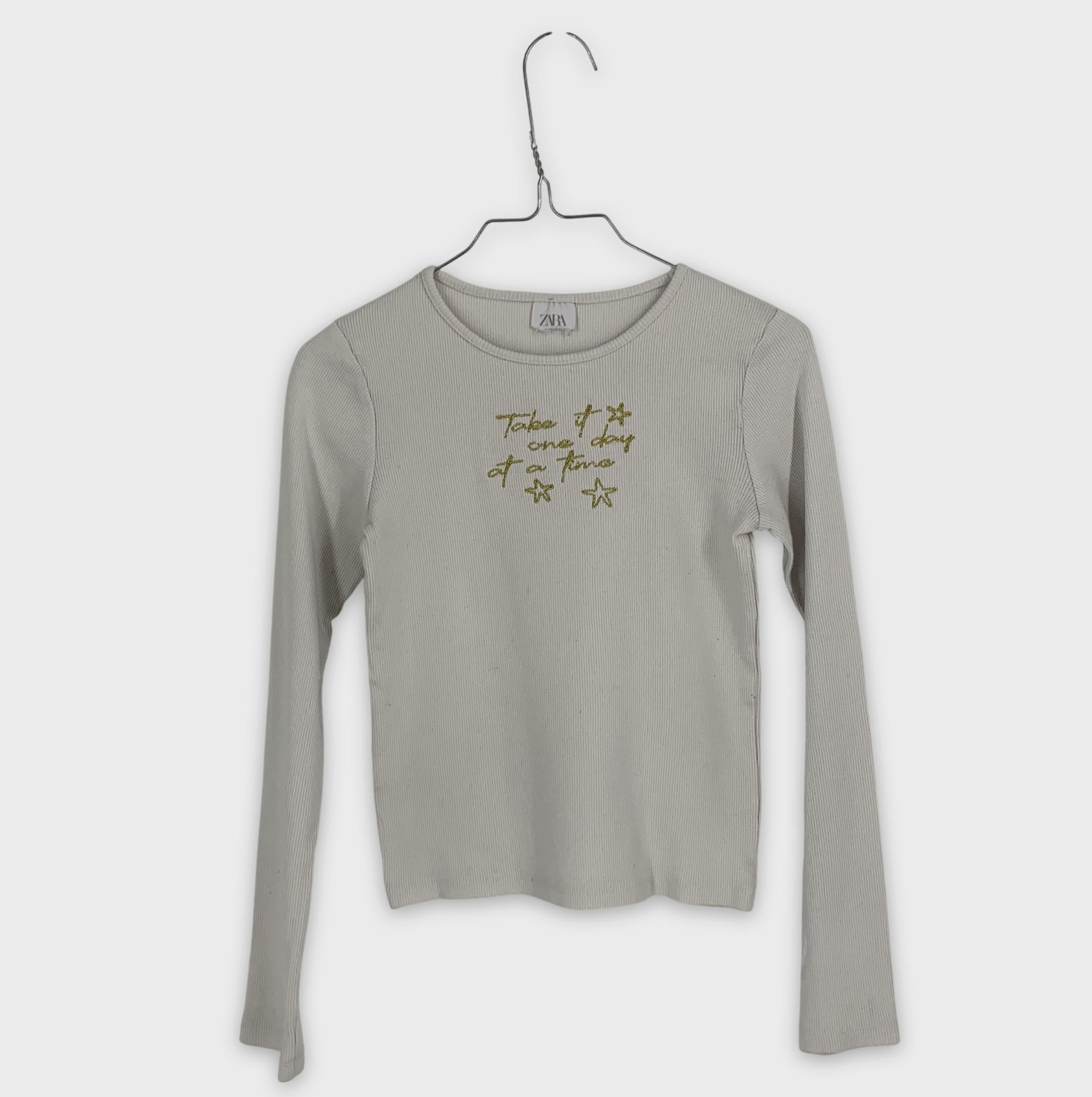 0-Zara - T-shirt manches longues - 11-12 ans