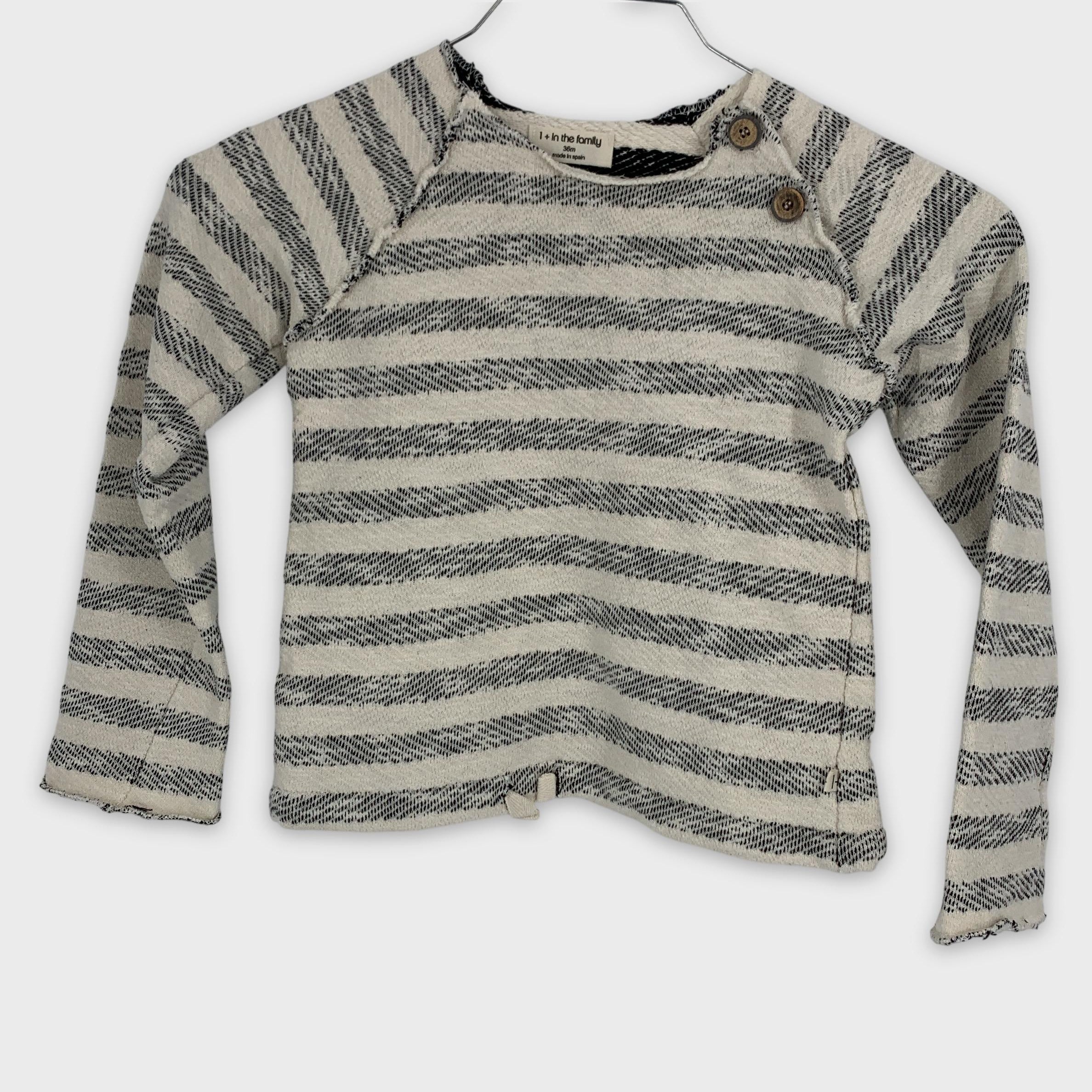 0-I+In the family - Haut rayé - 36m