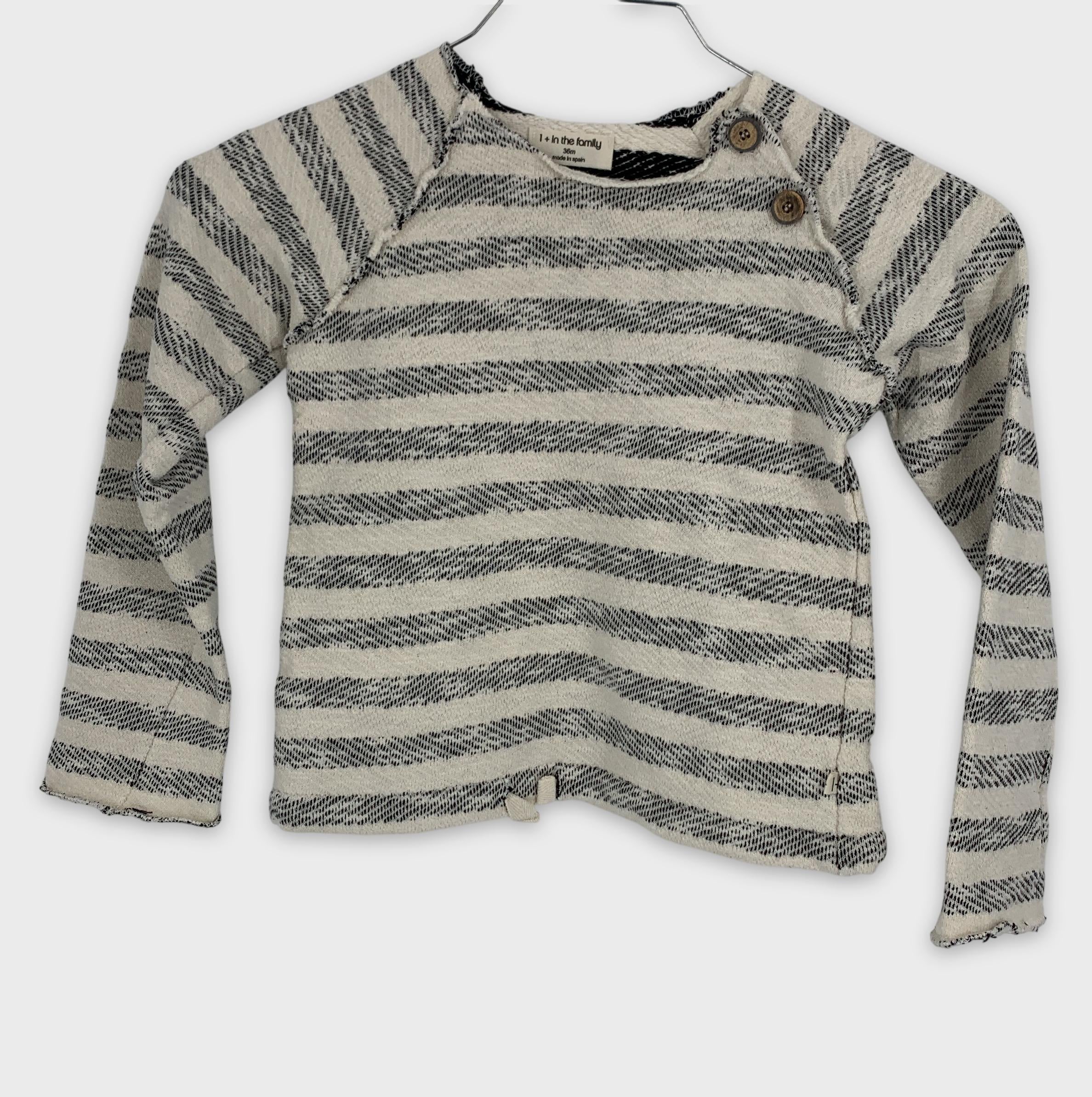 0-I+In the family - Haut rayé - 36m