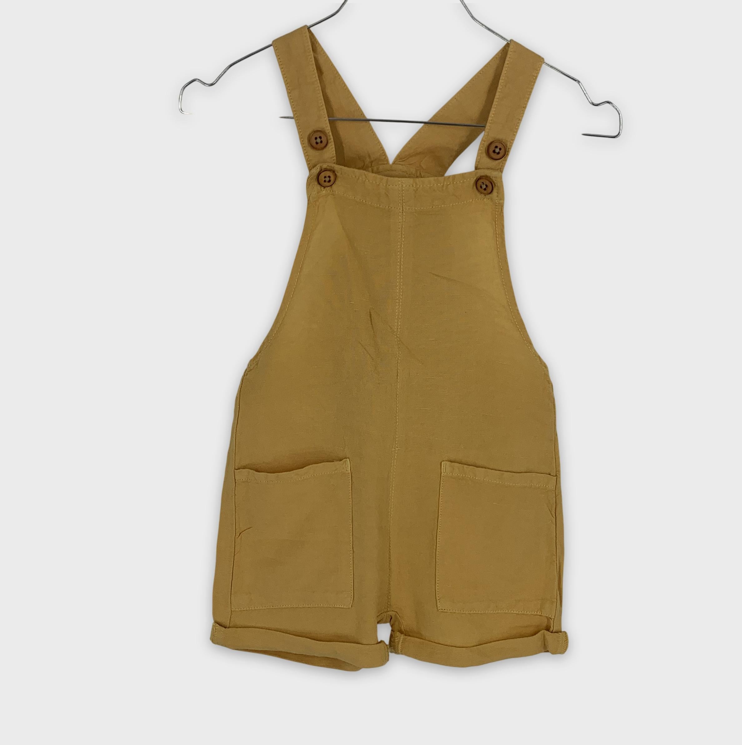 0-Zara - Salopette Courte - 12-18 mois