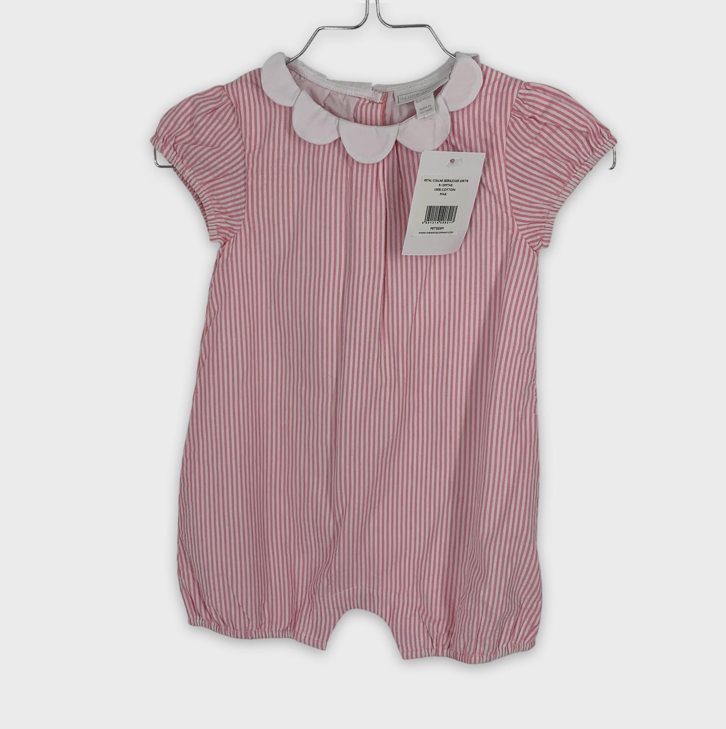 0-The little white company - Barboteuse - 9-12MTHS