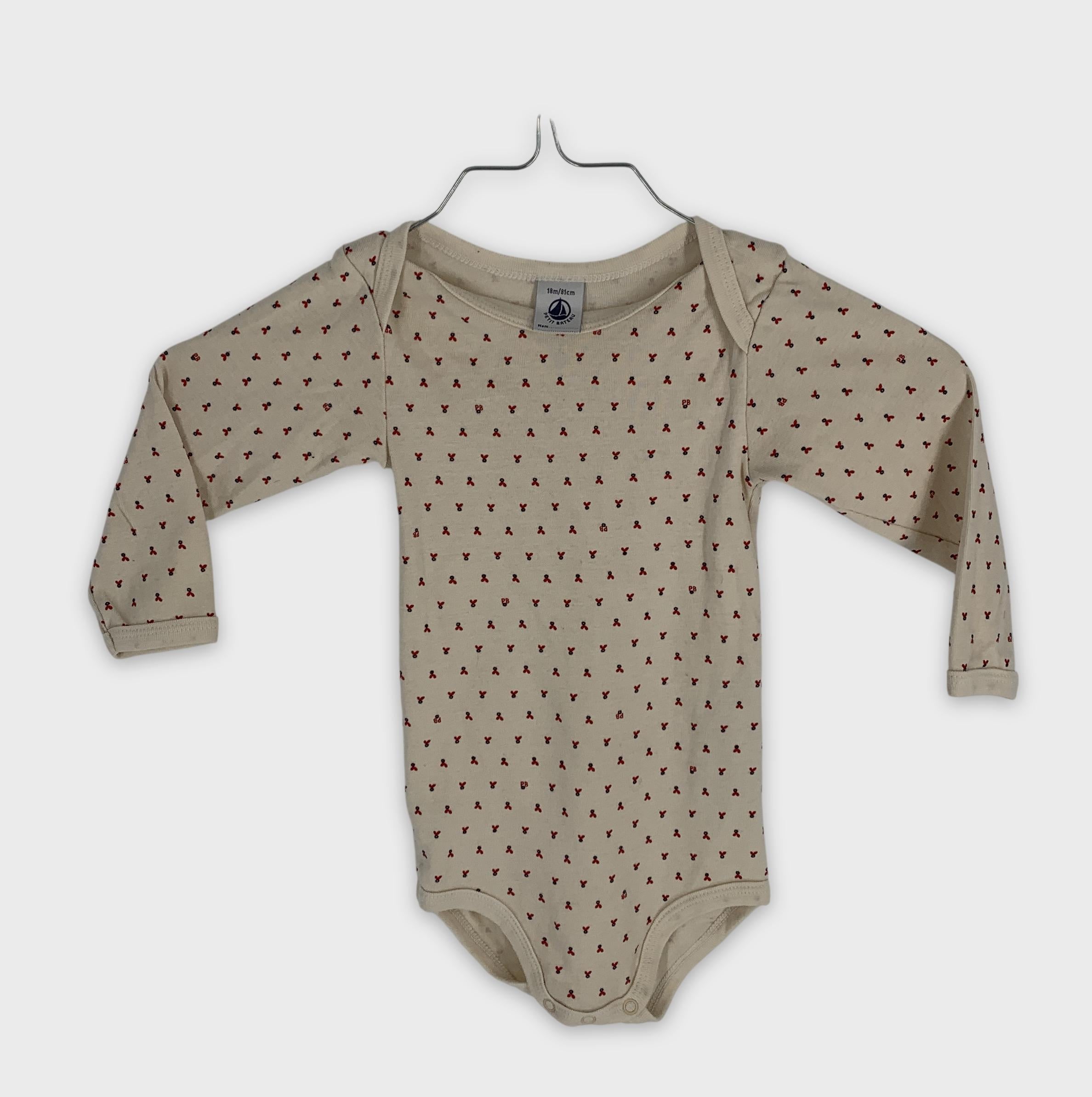 0-Petit Bateau - Body - 18 mois