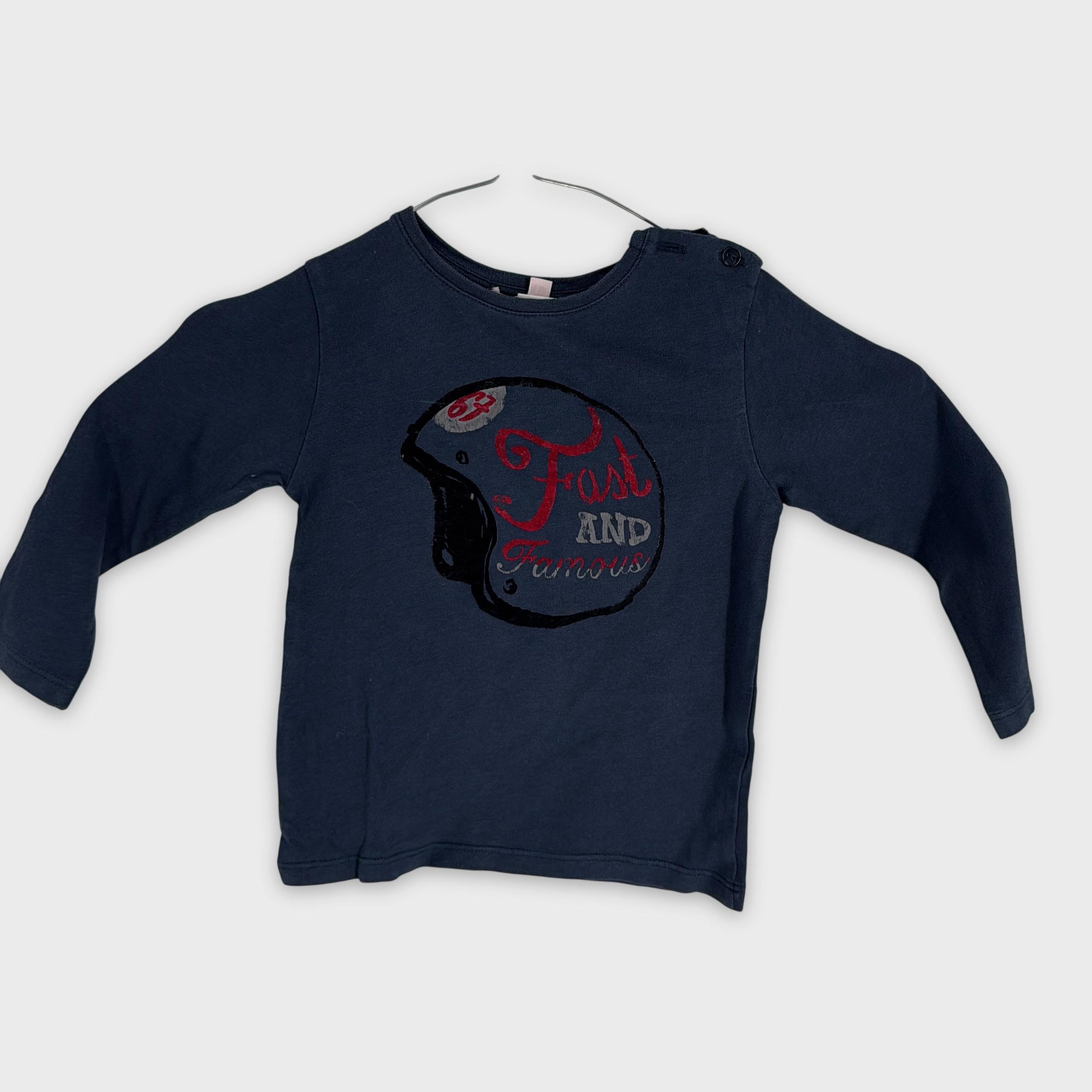 0-Bonpoint - T-shirt manches longues - 12