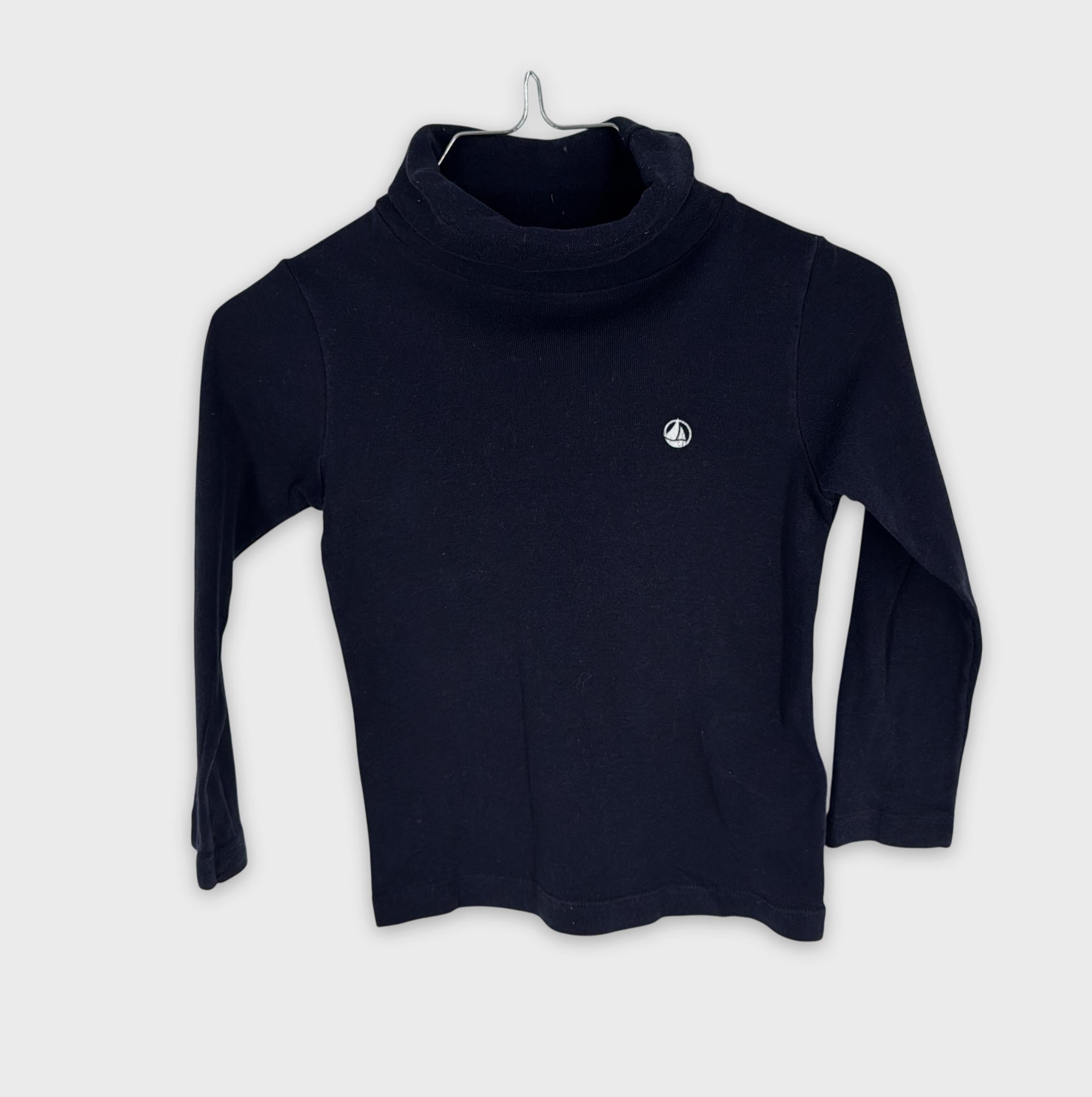 0-Petit Bateau - T-shirt col roulé - 3ans/95cm