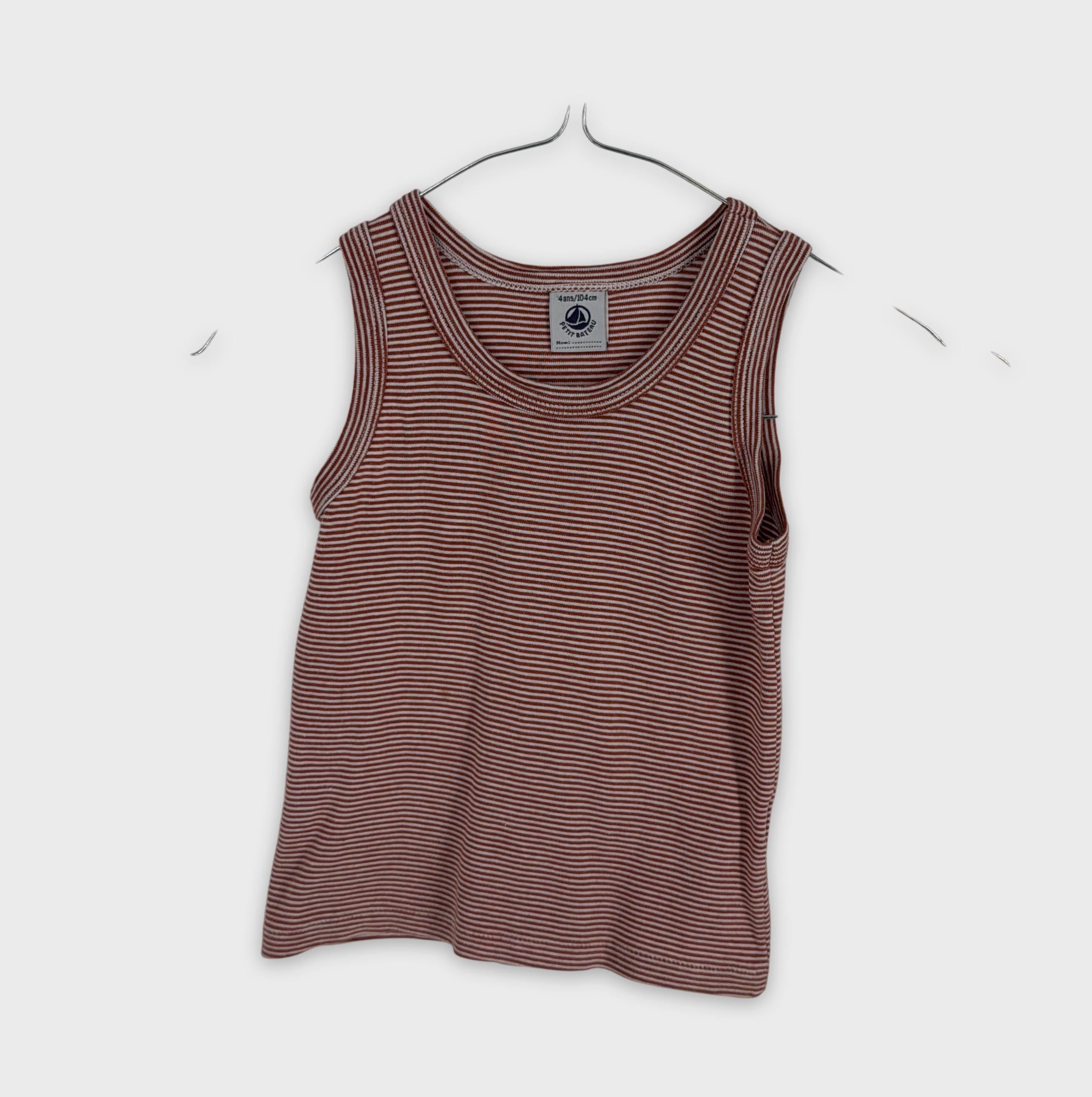 0-Petit Bateau - Débardeur - 4 ans